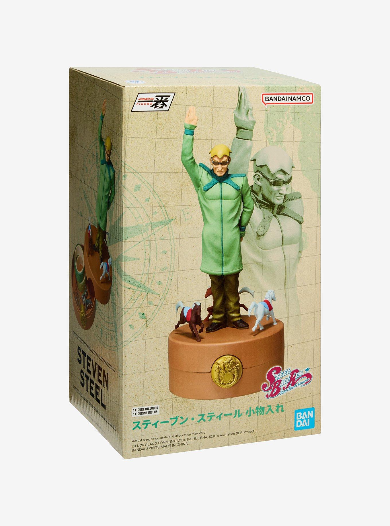 Bandai Namco JoJo's Bizarre Adventure: Steel Ball Run Ichibansho Steven Steel (Steel Ball Run 1) Figure, , alternate - view 6