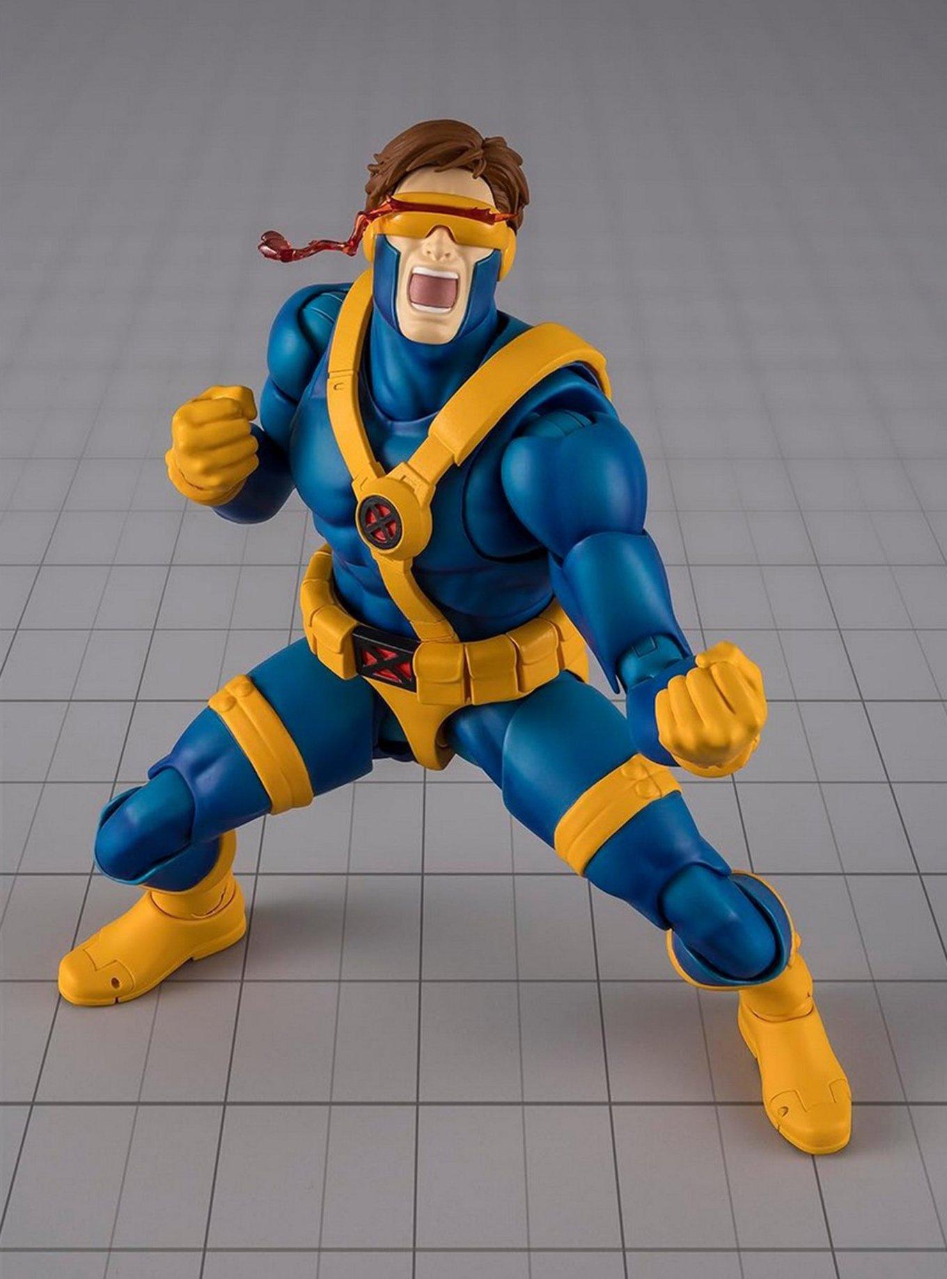 Bandai Namco Marvel X-Men S.H.Figuarts Cyclops (Gamerverse) Figure, , alternate - view 4