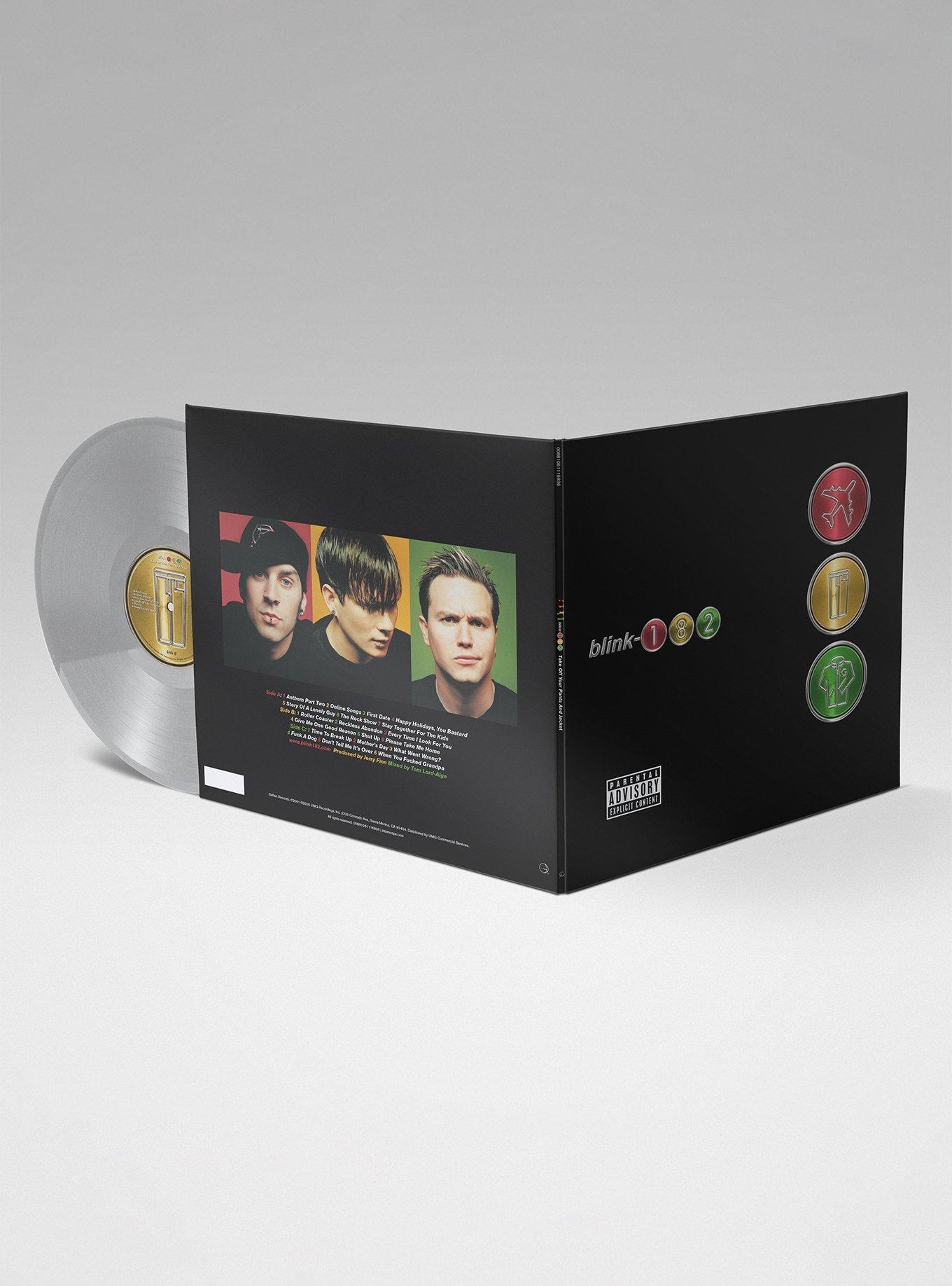 Blink-182 Take Off Your Pants And Jacket (Silver) Double Vinyl LP Hot Topic Exclusive, , hi-res
