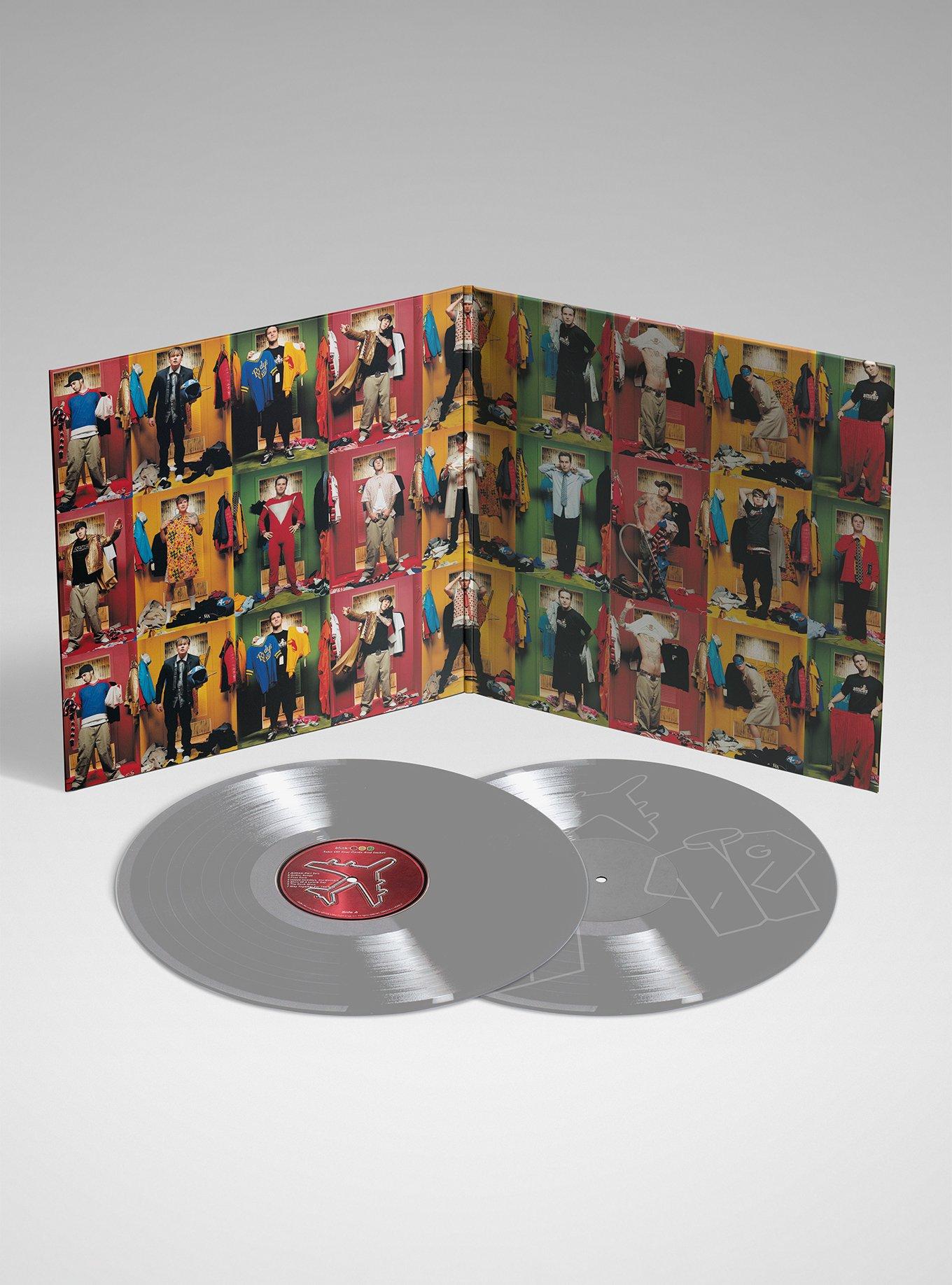 Blink-182 Take Off Your Pants And Jacket (Silver) Double Vinyl LP Hot Topic Exclusive, , alternate - view 3