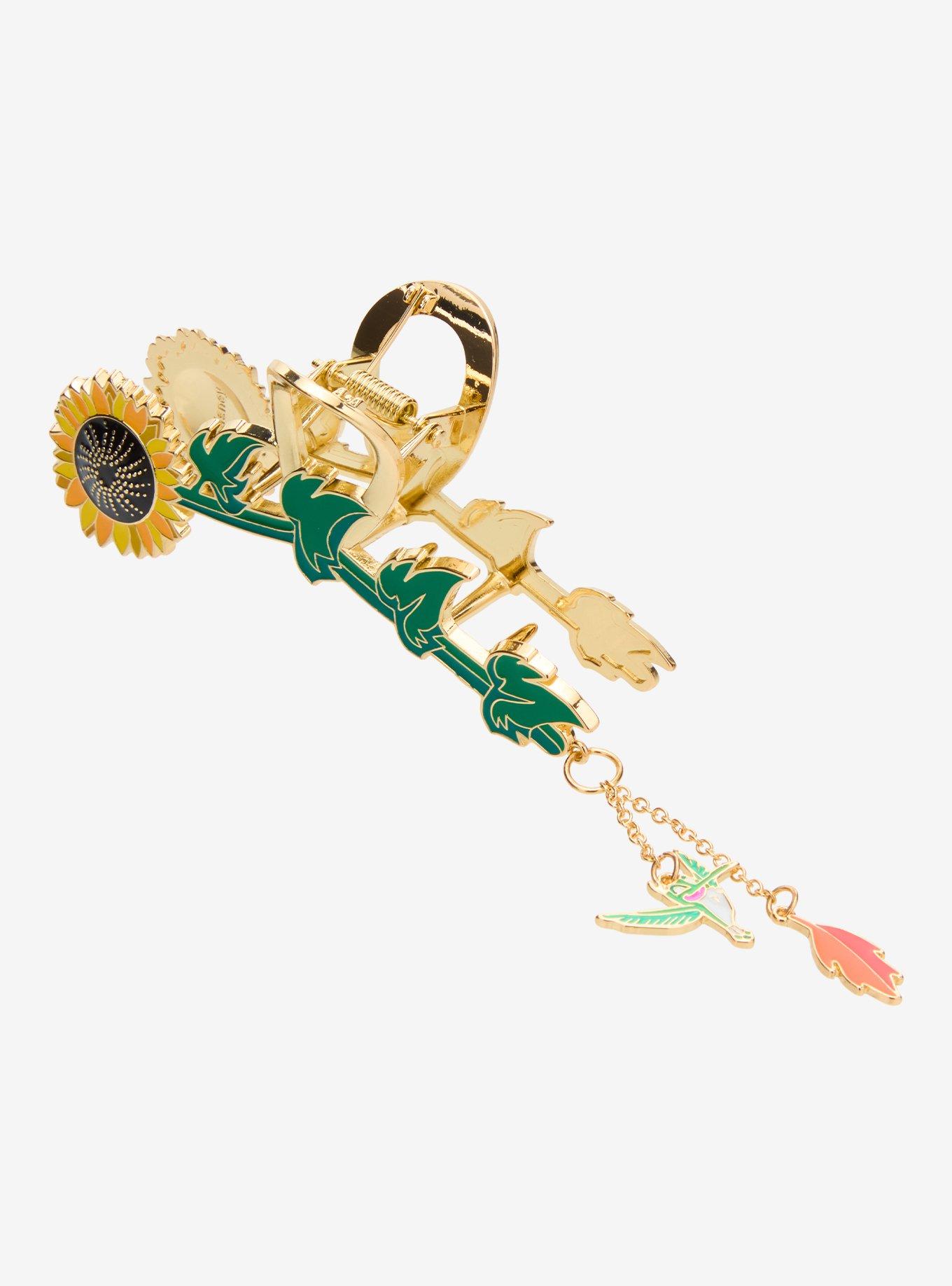 Disney Pocahontas Flit Sunflower Claw Hair Clip, , alternate - view 4