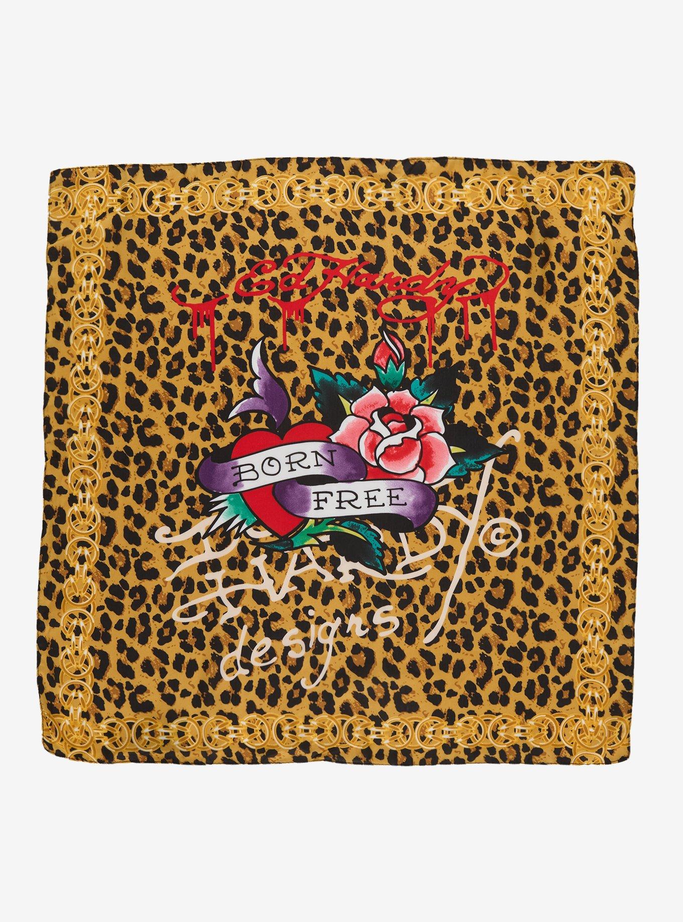 Ed Hardy Born Free Scarf, , alternate - view 5