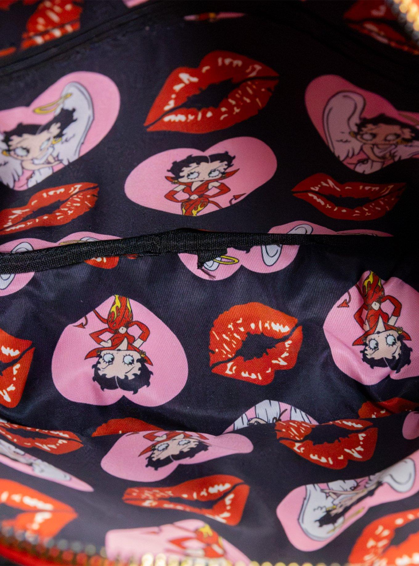 Whatever! Makes You Happy x Betty Boop Face Figural Tote Bag