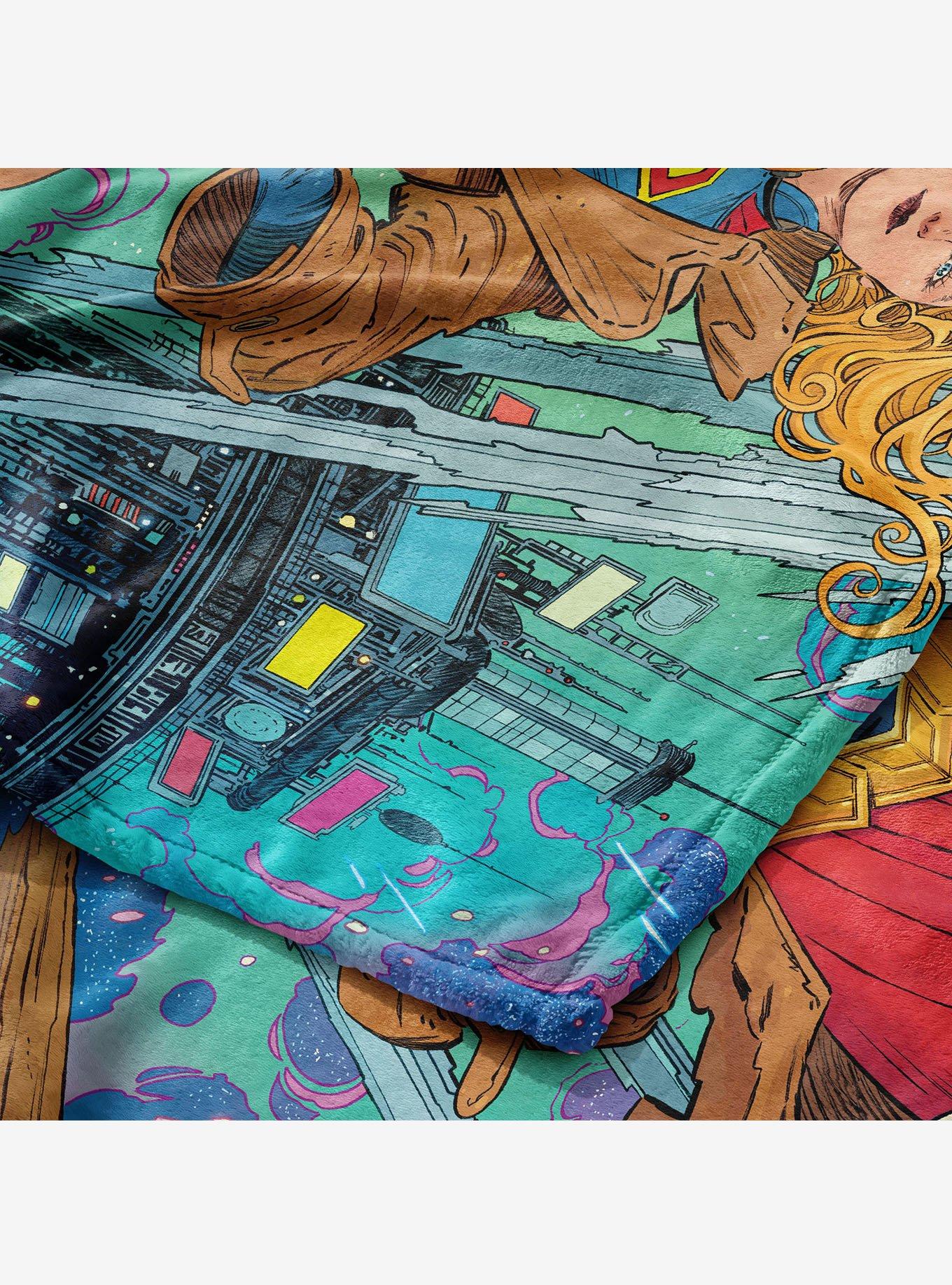 DC Comics Supergirl Pose 50x60" Silk Touch Throw Blanket, , alternate - view 5