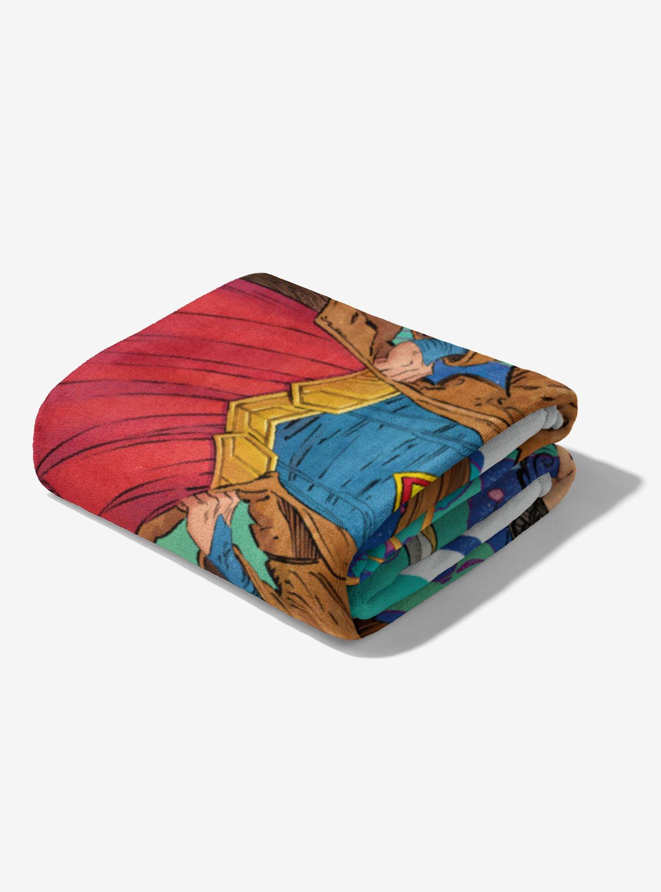 DC Comics Supergirl Save the Day 46x60" Silk Touch Throw Blanket, , alternate - view 3