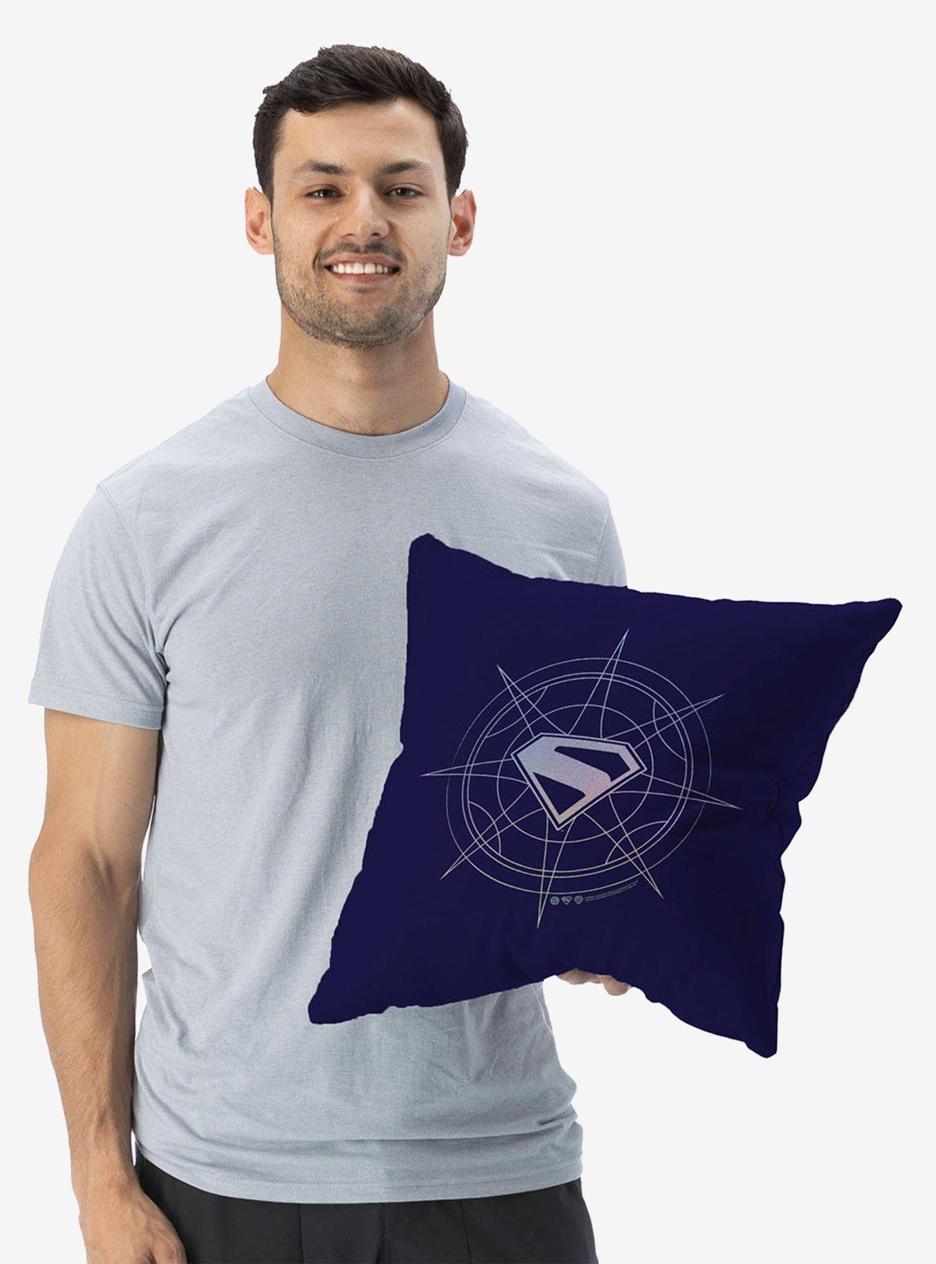 DC Comics Supergirl S Logo Throw Pillow, , alternate - view 3