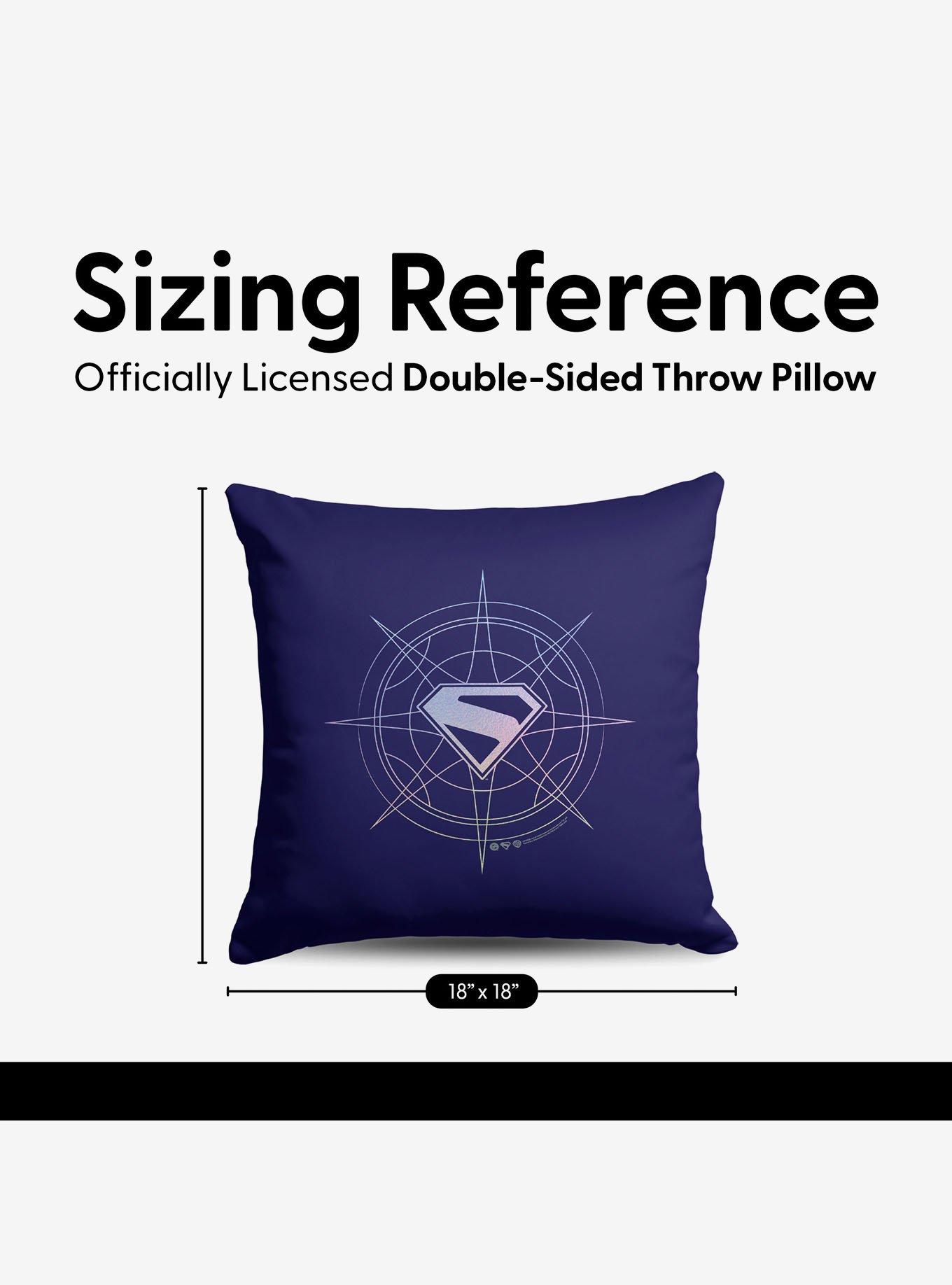 DC Comics Supergirl S Logo Throw Pillow, , alternate - view 5