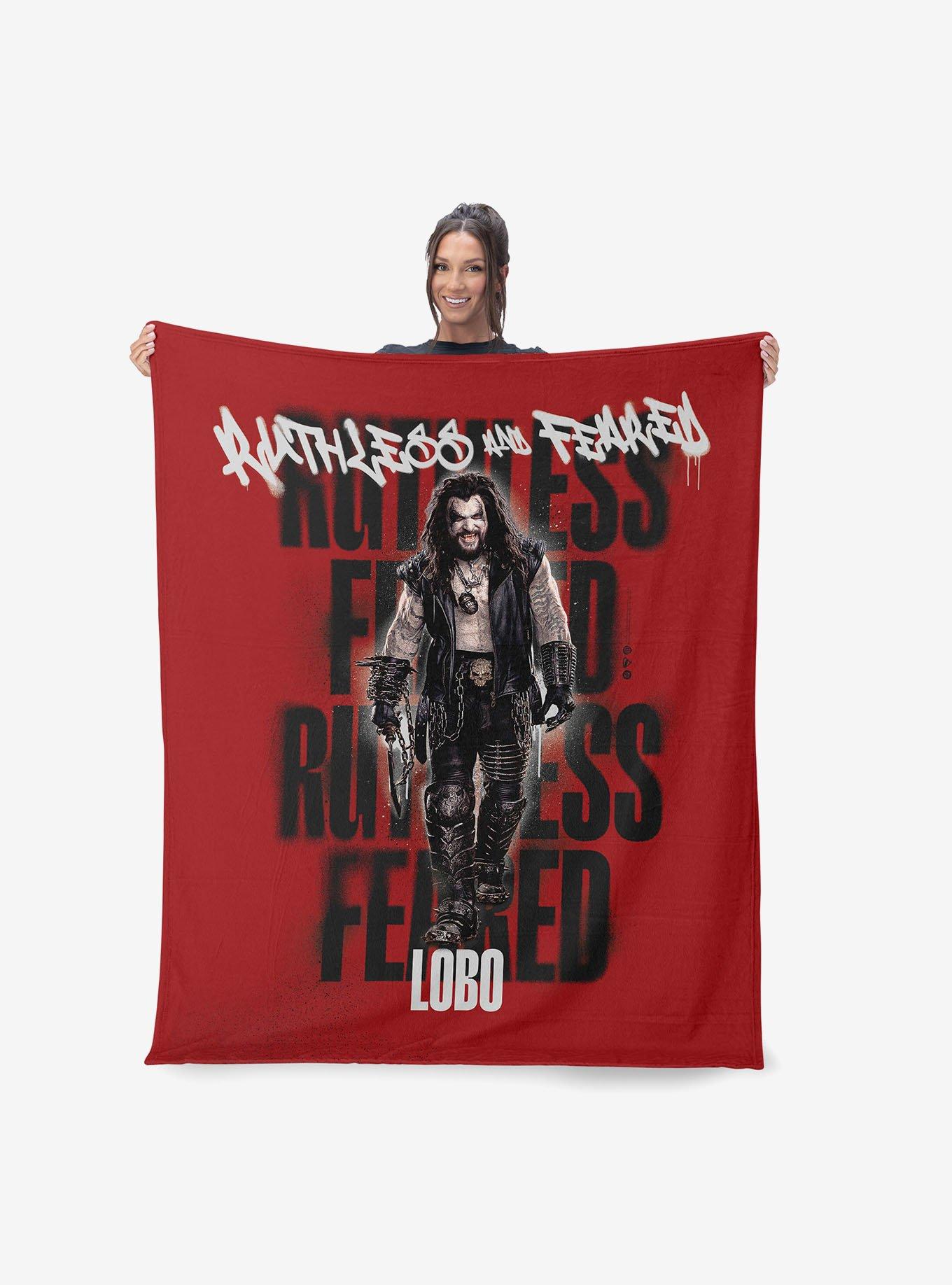 DC Comics Supergirl Ruthless and Fearless Silk Touch Sherpa Throw Blanket, , hi-res