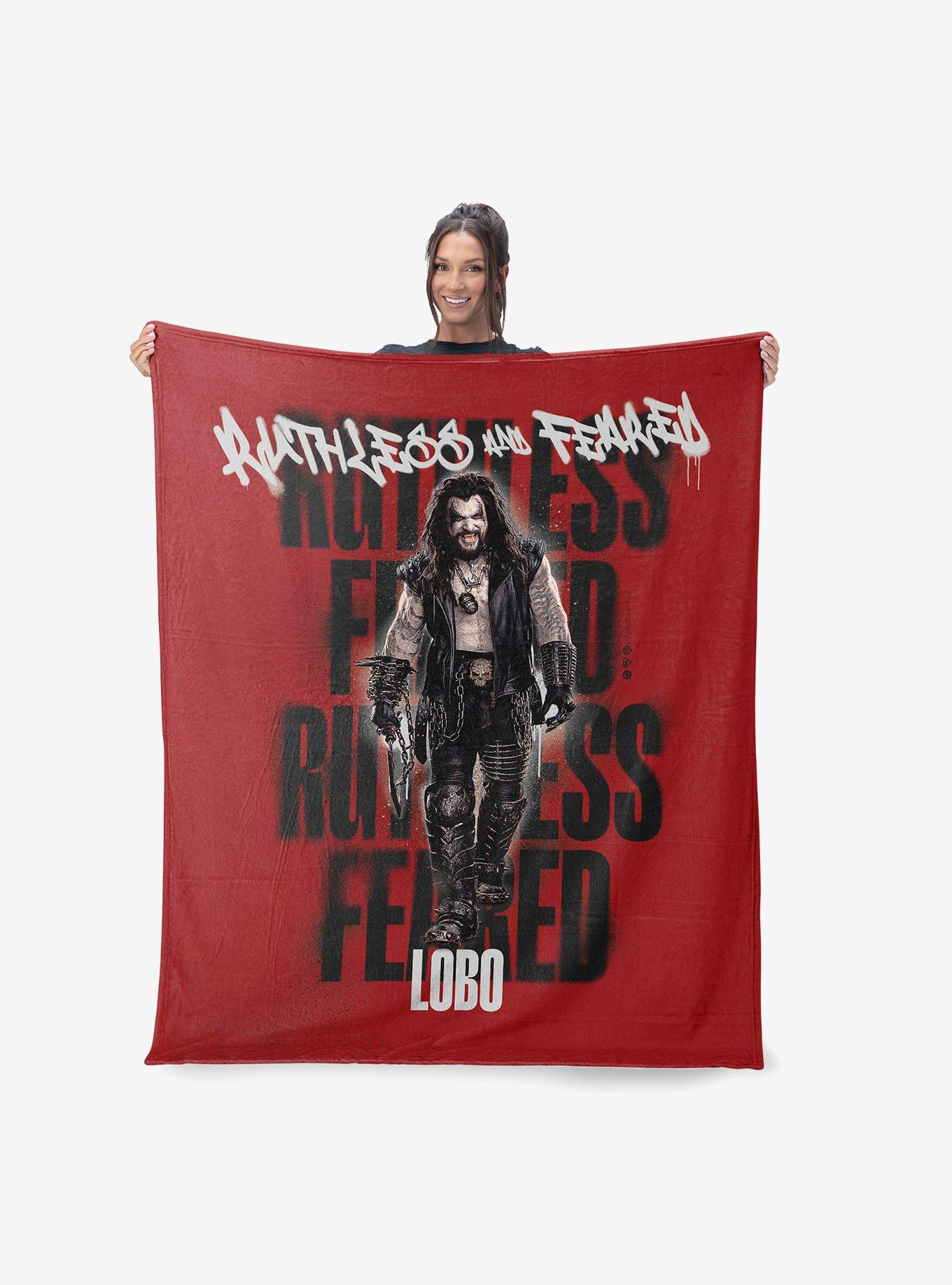 DC Comics Supergirl Ruthless and Fearless 50x60" Silk Touch Throw Blanket, , hi-res