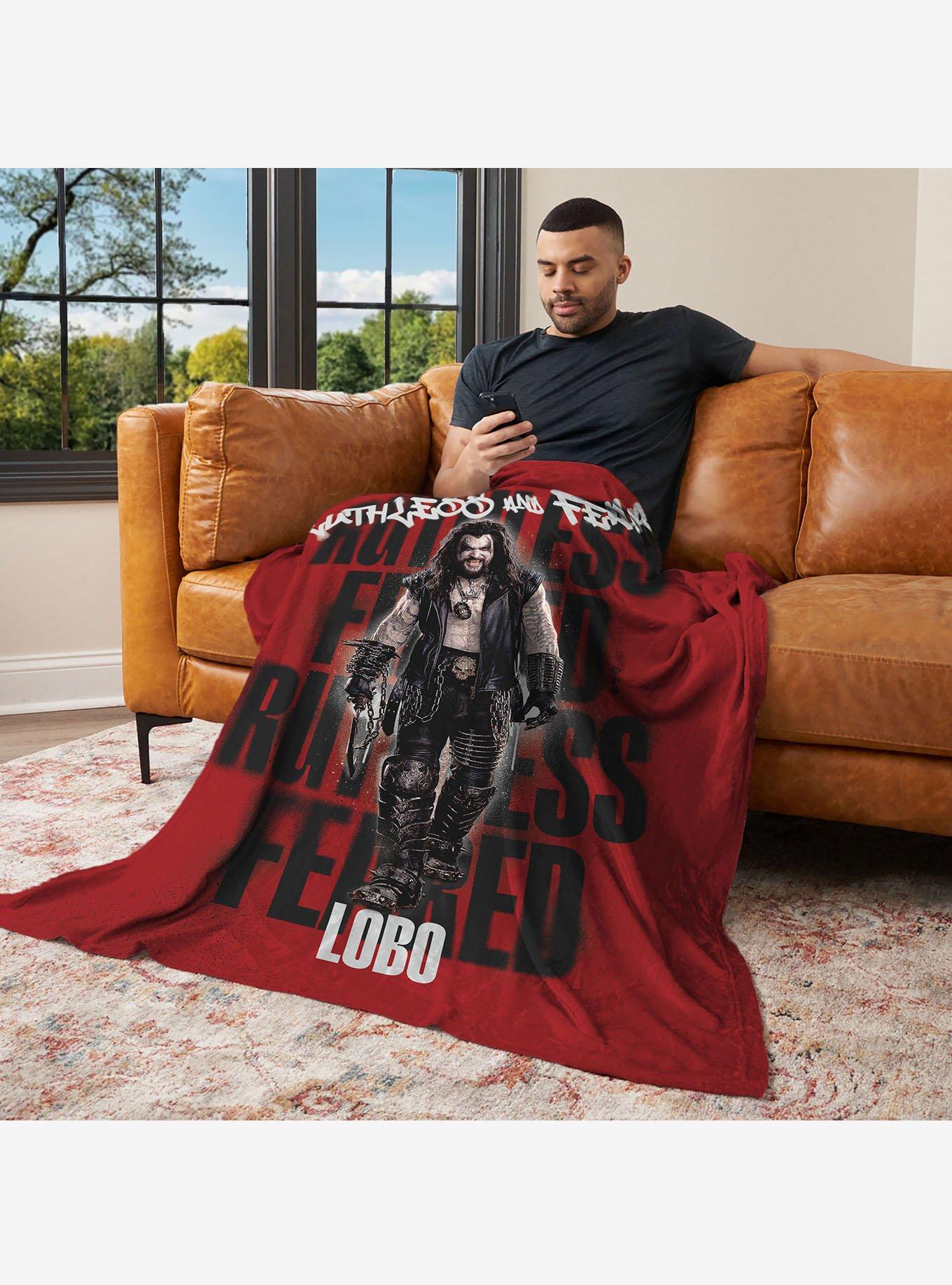 DC Comics Supergirl Ruthless and Fearless 50x60" Silk Touch Throw Blanket, , alternate - view 3