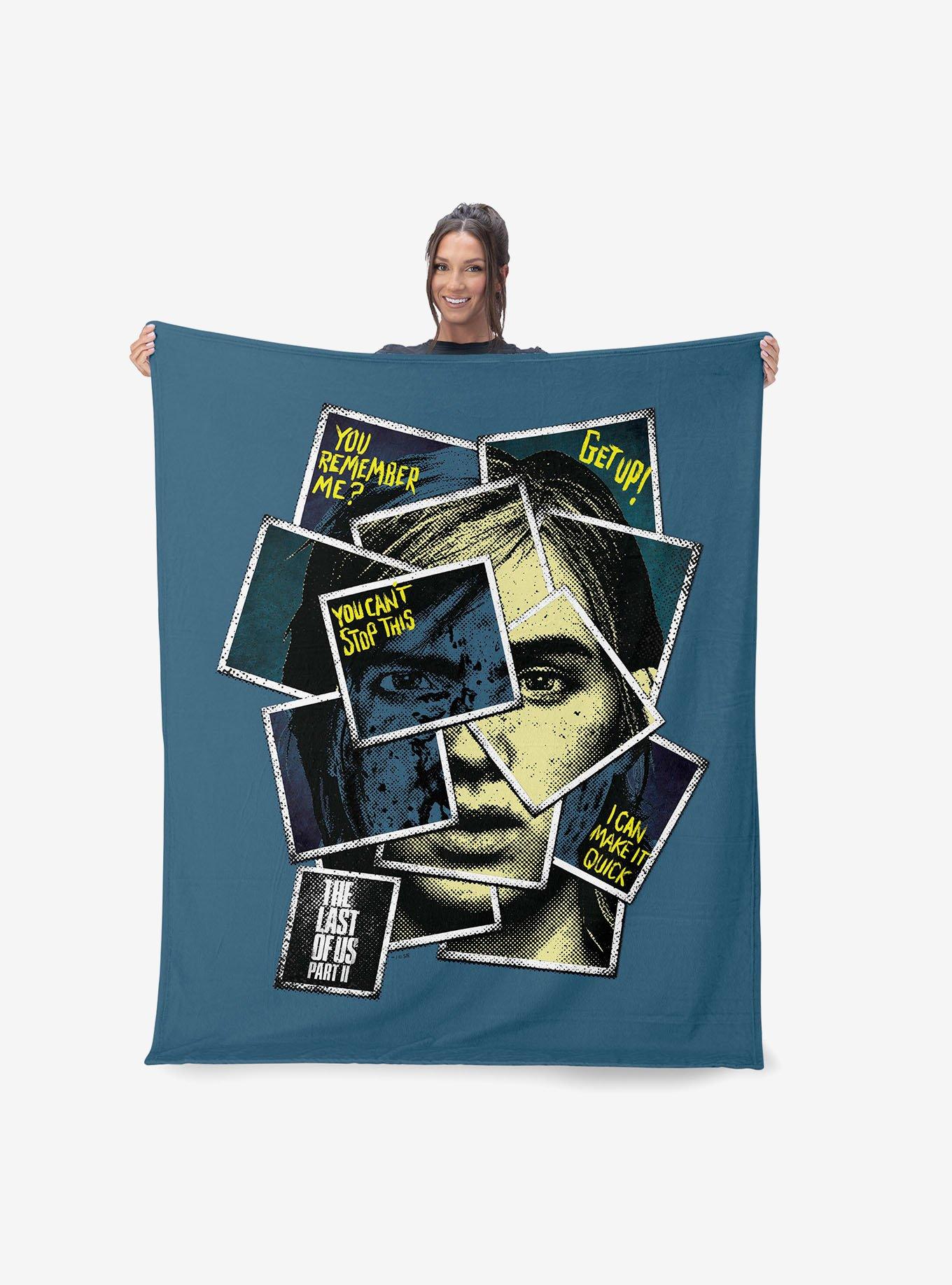 The Last of Us Remember Me Silk Touch Sherpa Throw Blanket, , hi-res