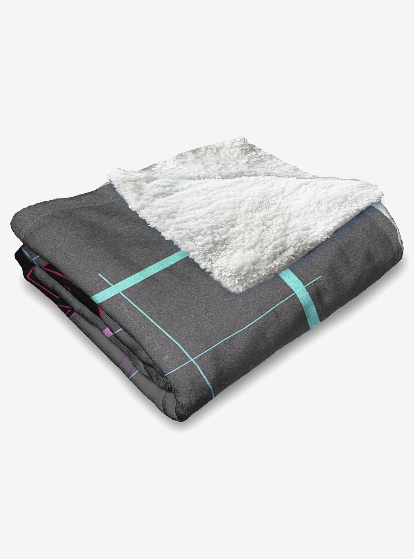 PlayStation Never Stop Playing Silk Touch Sherpa Throw Blanket, , alternate - view 4