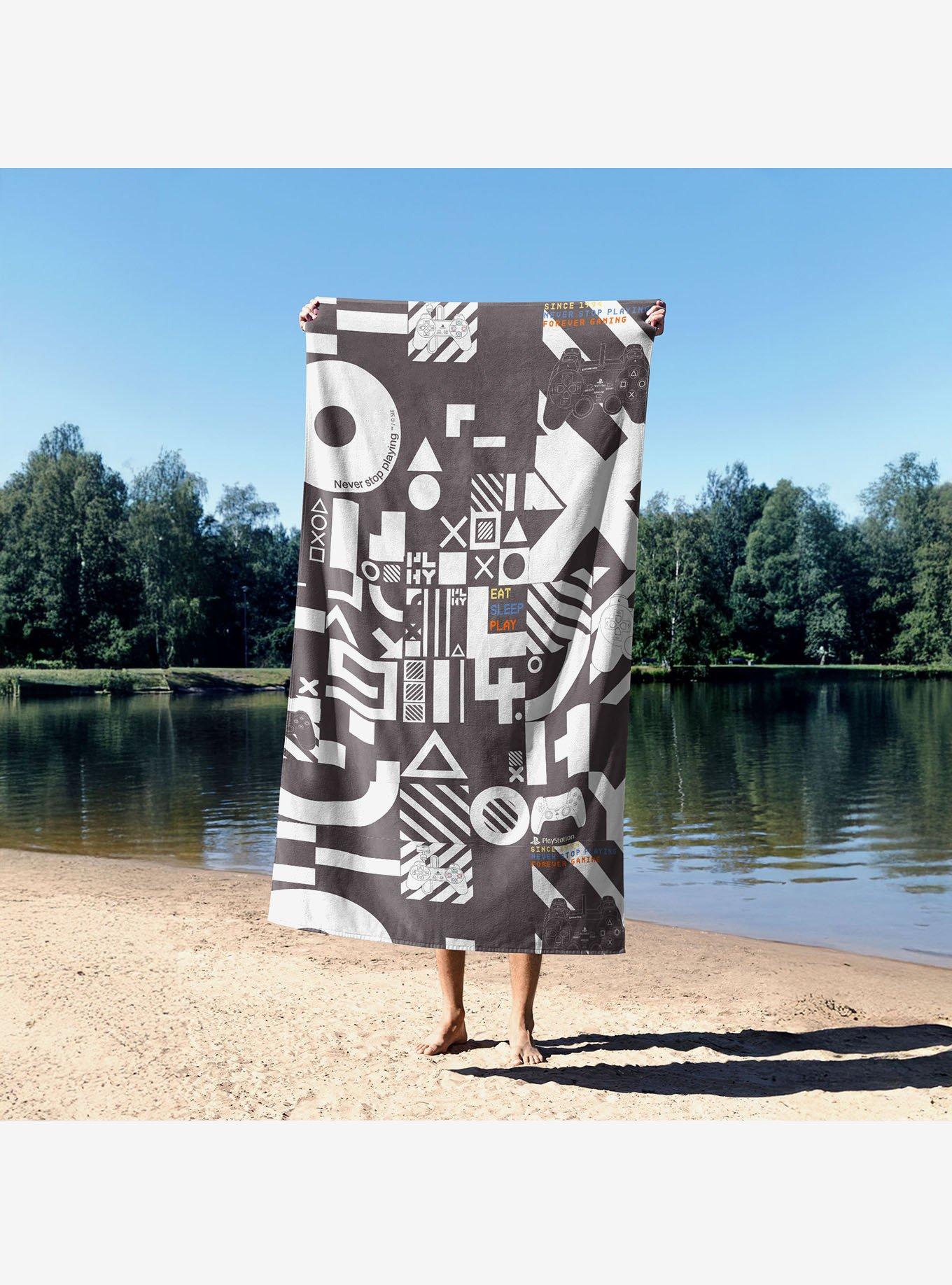 PlayStation Forever Gaming Beach Towel, , alternate - view 3