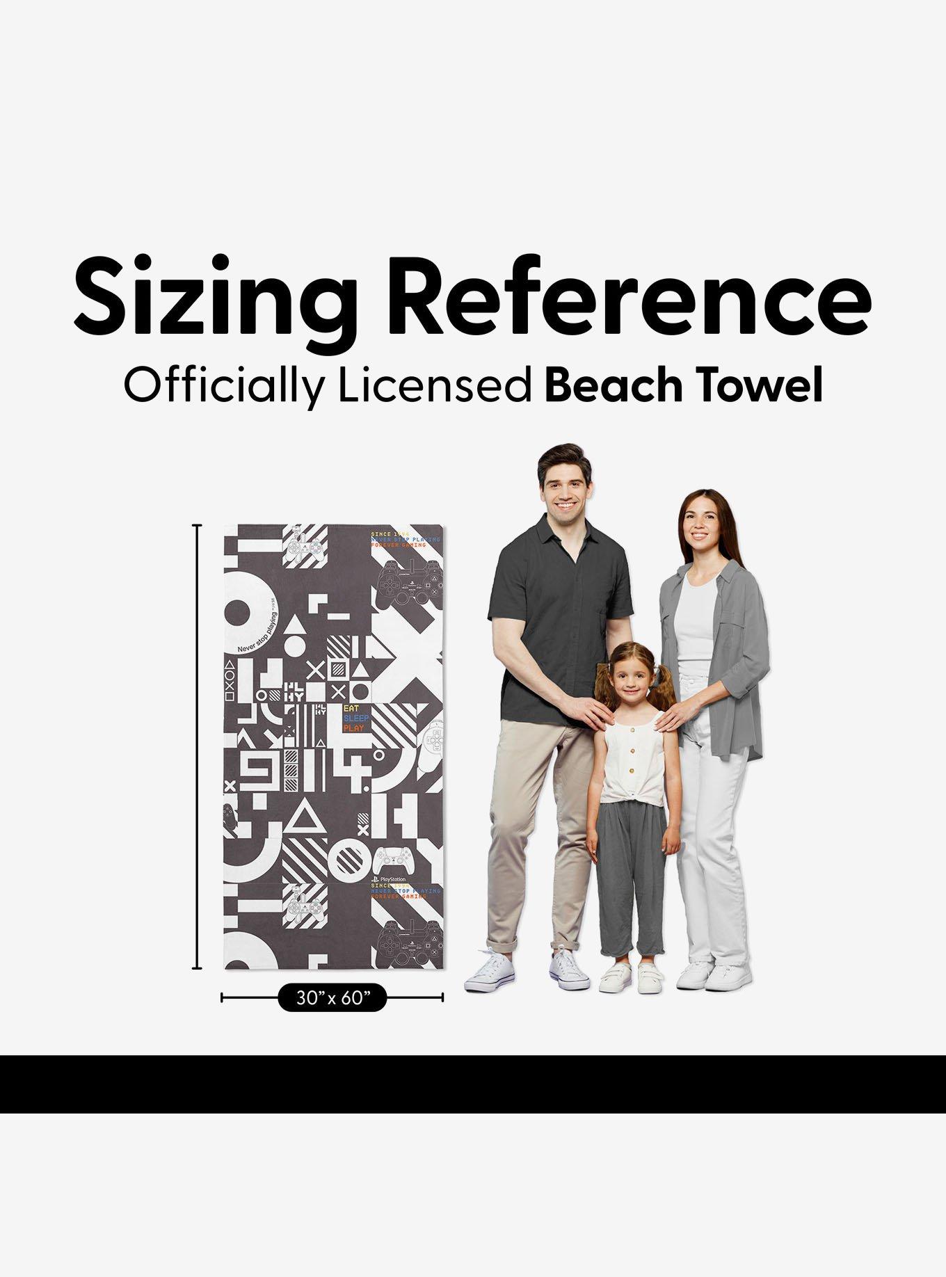PlayStation Forever Gaming Beach Towel, , alternate - view 5