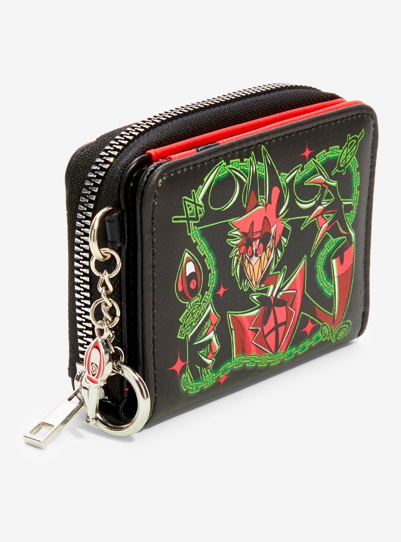 Hazbin Hotel Alastor Charm Mini Wallet, , alternate - view 2