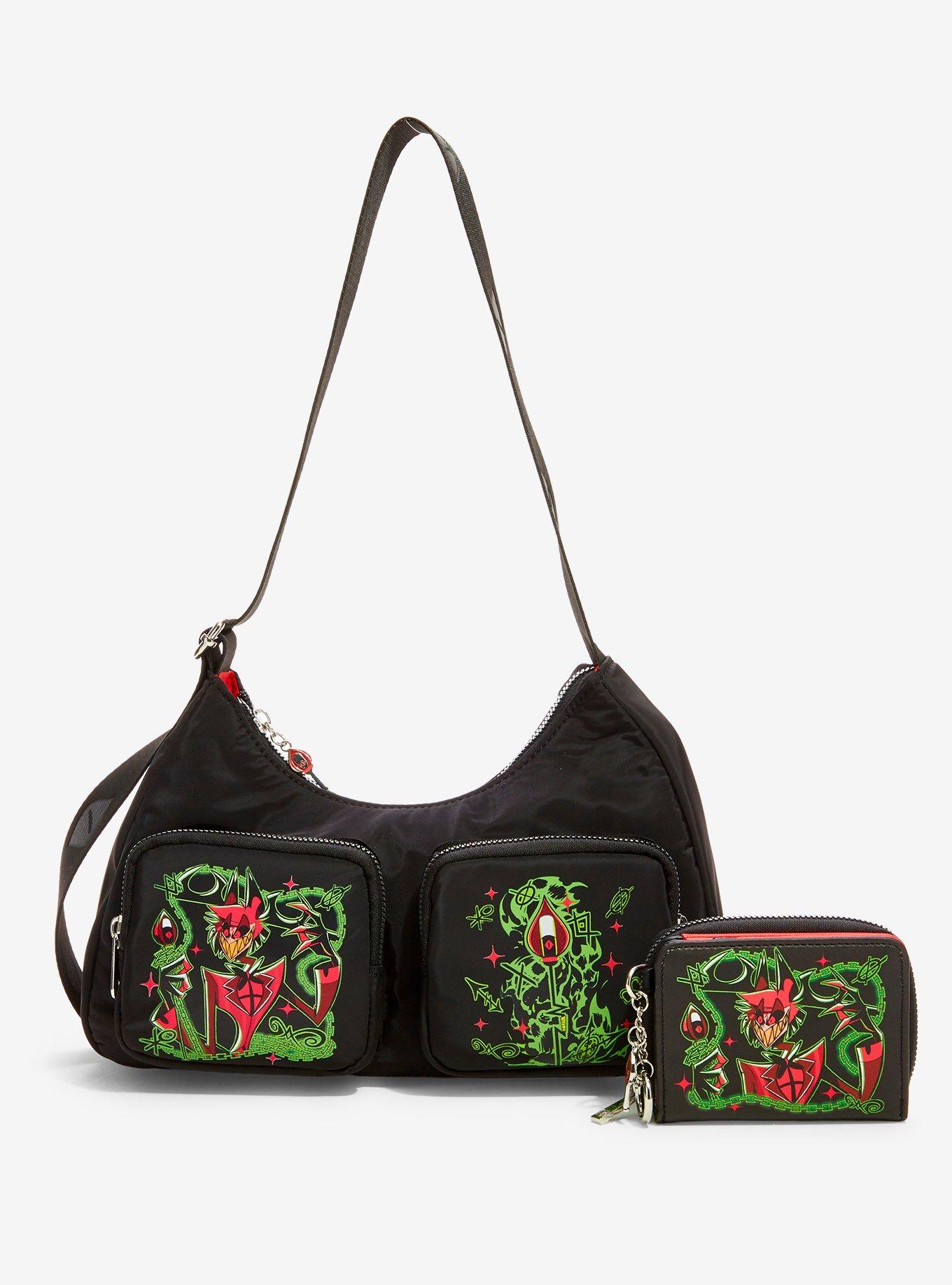 Hazbin Hotel Alastor Charm Mini Wallet, , alternate - view 5