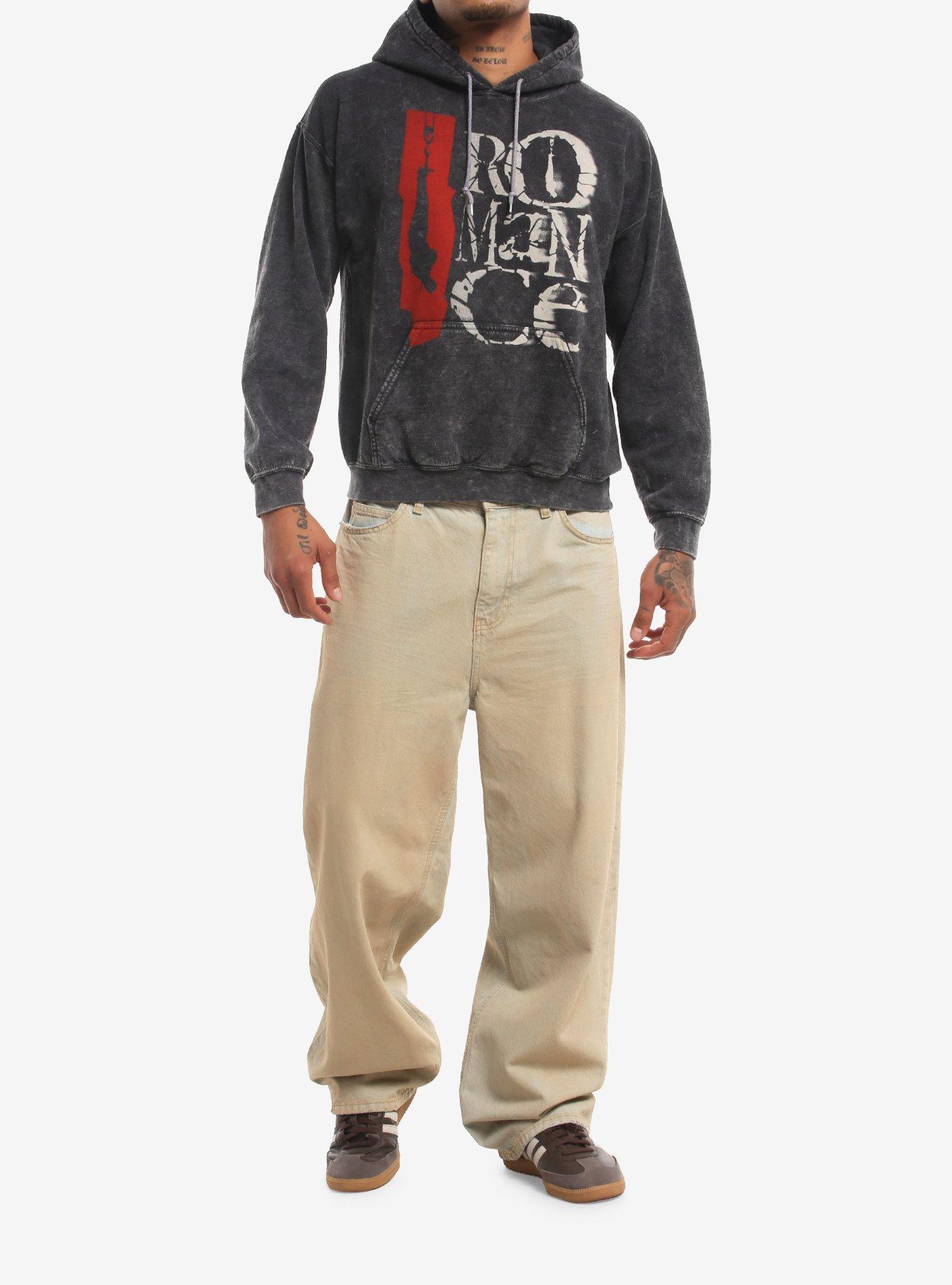 My Chemical Romance Hanged Grey Wash Hoodie, BLACK, alternate - view 3