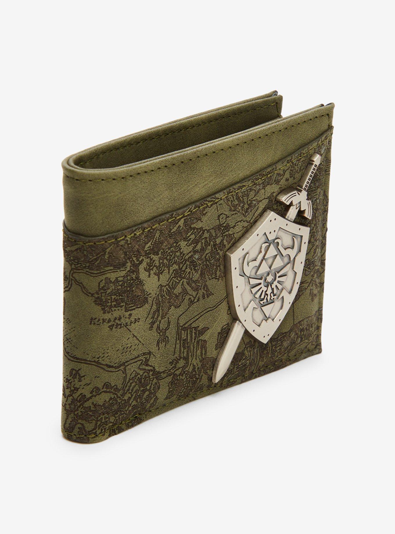 Nintendo The Legend of Zelda Hylian Shield Wallet - BoxLunch Exclusive, , alternate - view 3