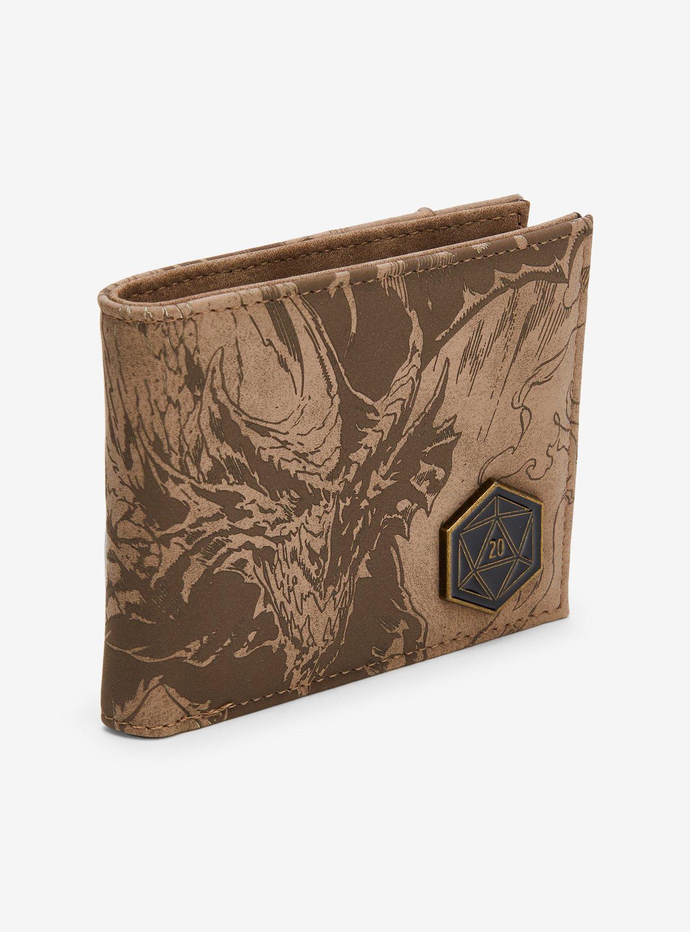 Dungeons and Dragons D20 Dragon Wallet - BoxLunch Exclusive, , alternate - view 3