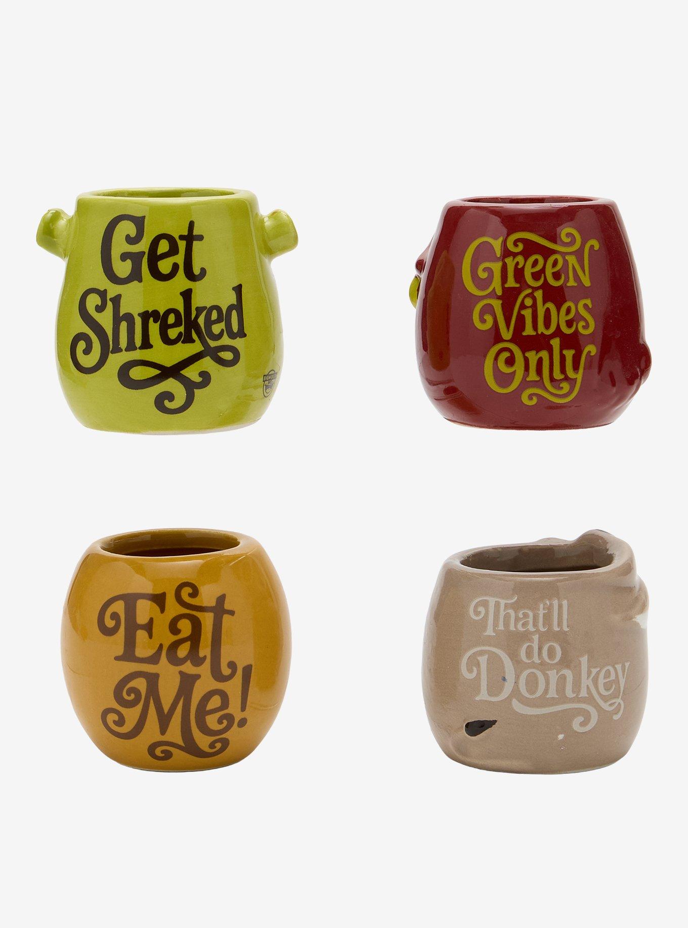 DreamWorks Shrek Figural Mini Glass Set, , alternate - view 2
