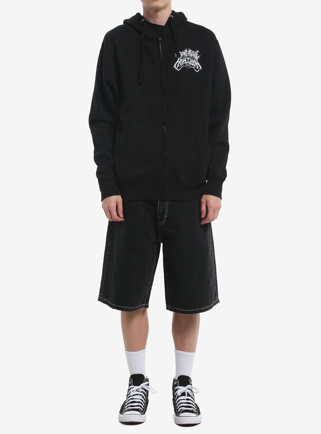 Bring Me The Horizon D-Generation Hoodie, BLACK, alternate - view 3
