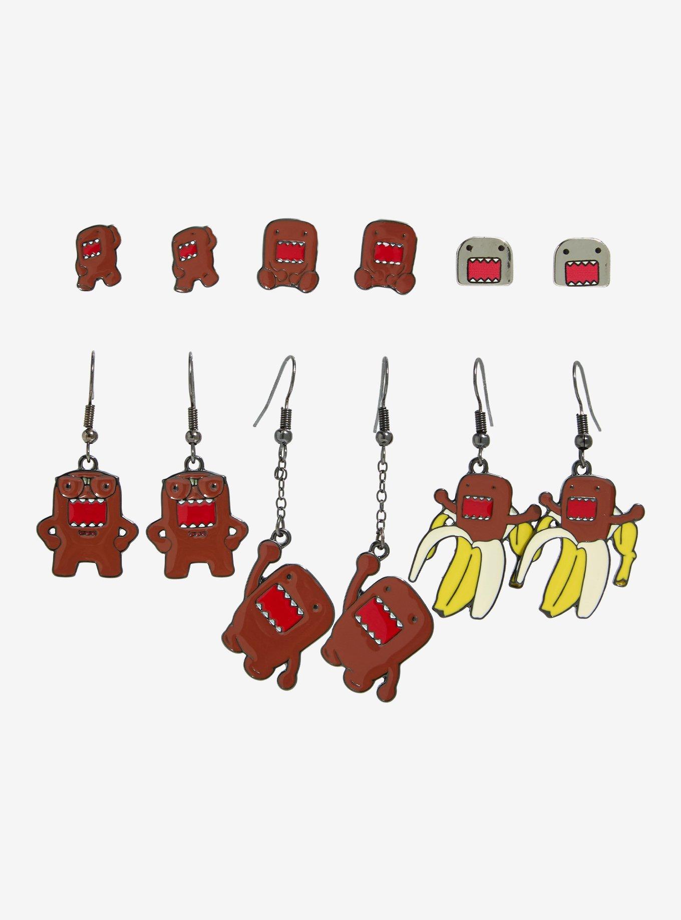 Domo Faces Earring Set, , alternate - view 2