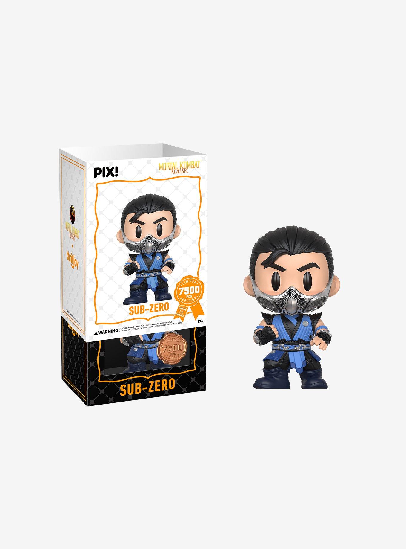 Thrilljoy Mortal Kombat Klassic Pix! Sub-Zero Vinyl Figure