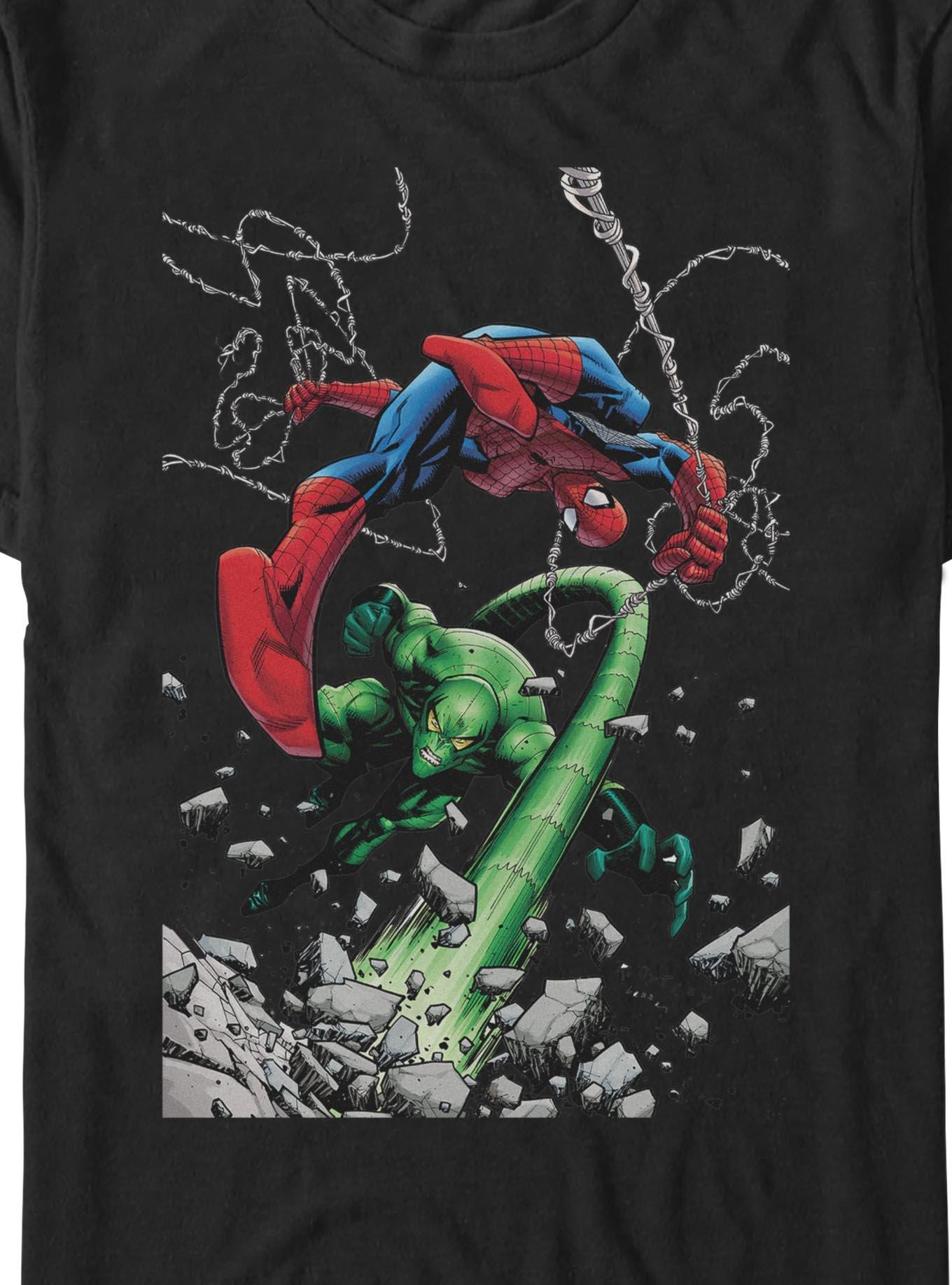 Marvel Spider-Man Action Dec.18 Big & Tall T-Shirt, BLACK, alternate - view 2