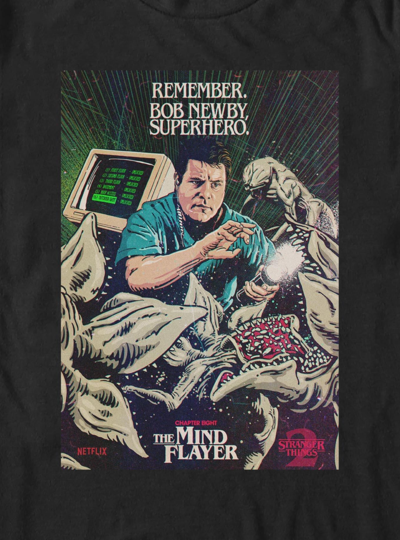 Stranger Things The Mind Flayer Big & Tall T-Shirt, BLACK, alternate - view 2
