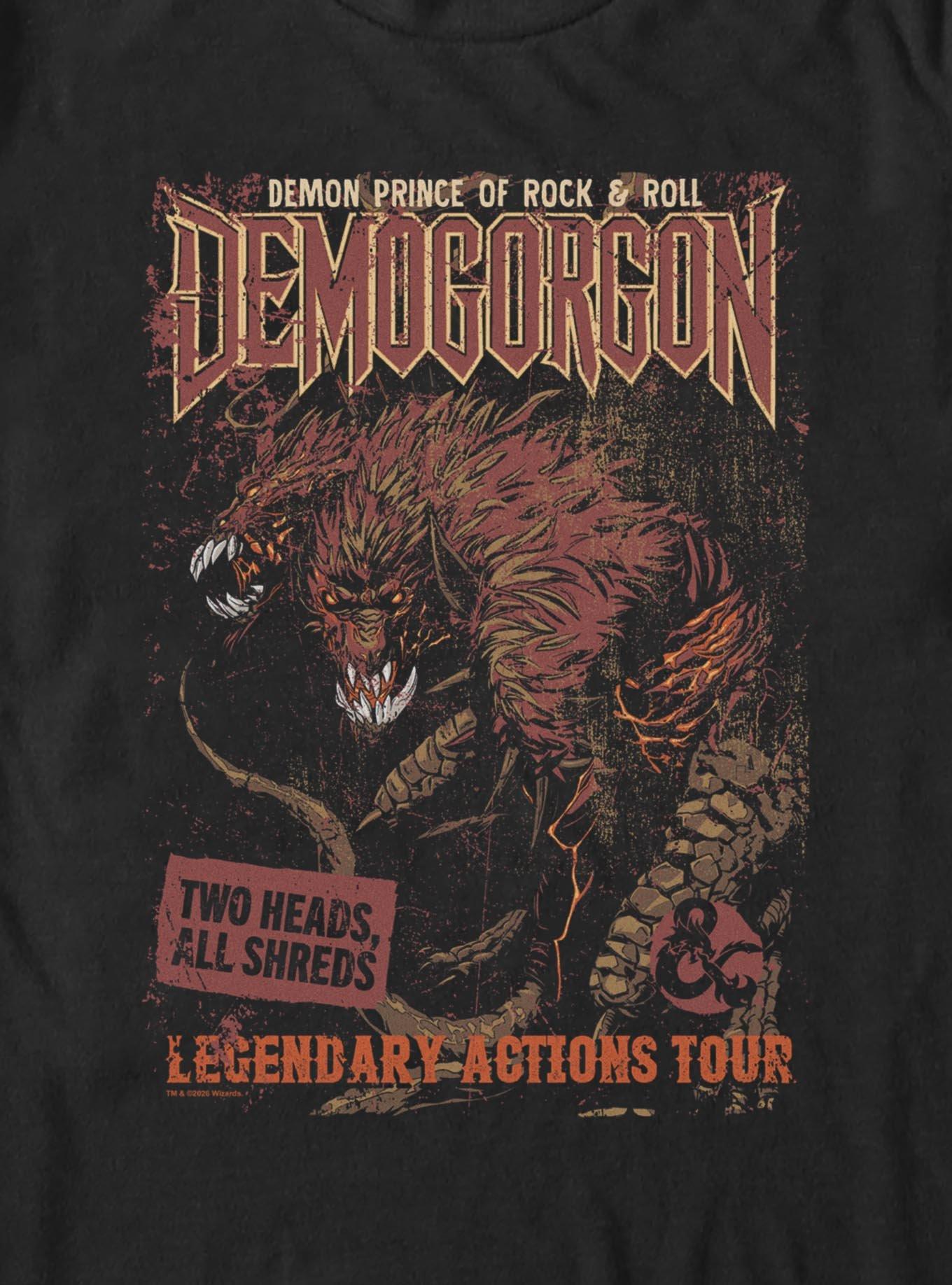 Dungeons & Dragons Demon Prince Or Rock Big & Tall T-Shirt, BLACK, alternate - view 2