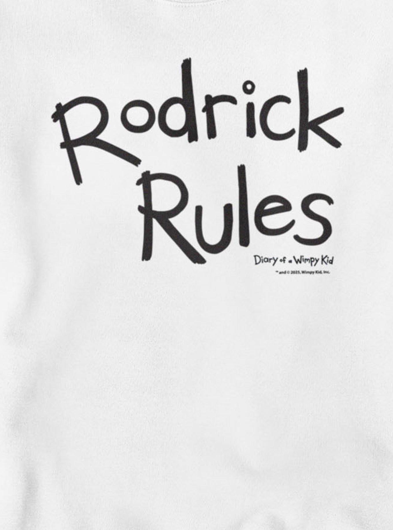 Diary of a Wimpy Kid Rodrick Rules Text Sweatshirt, , hi-res