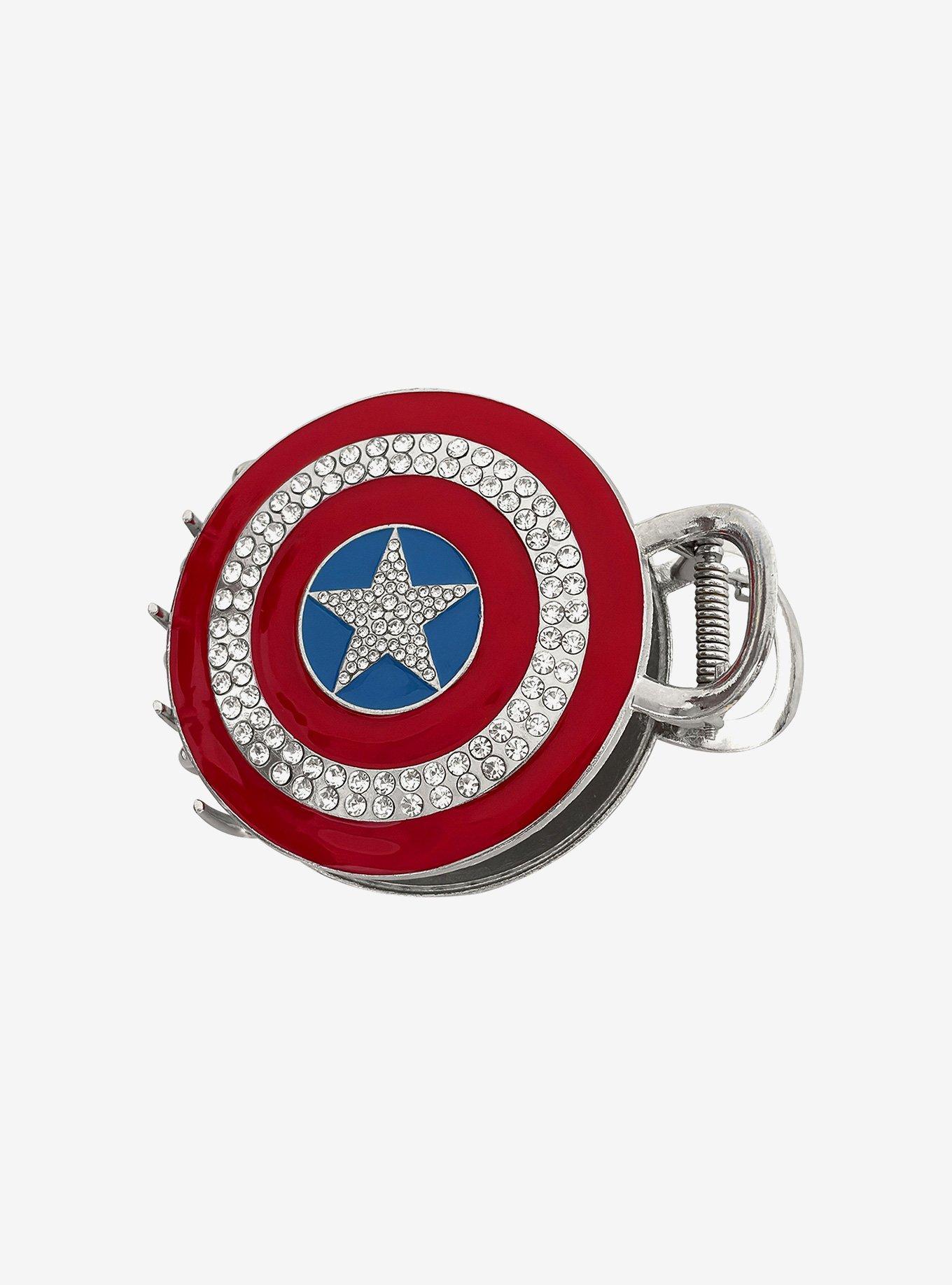 Marvel Avengers: Doomsday Captain America Shield Claw Hair Clip, , alternate - view 2