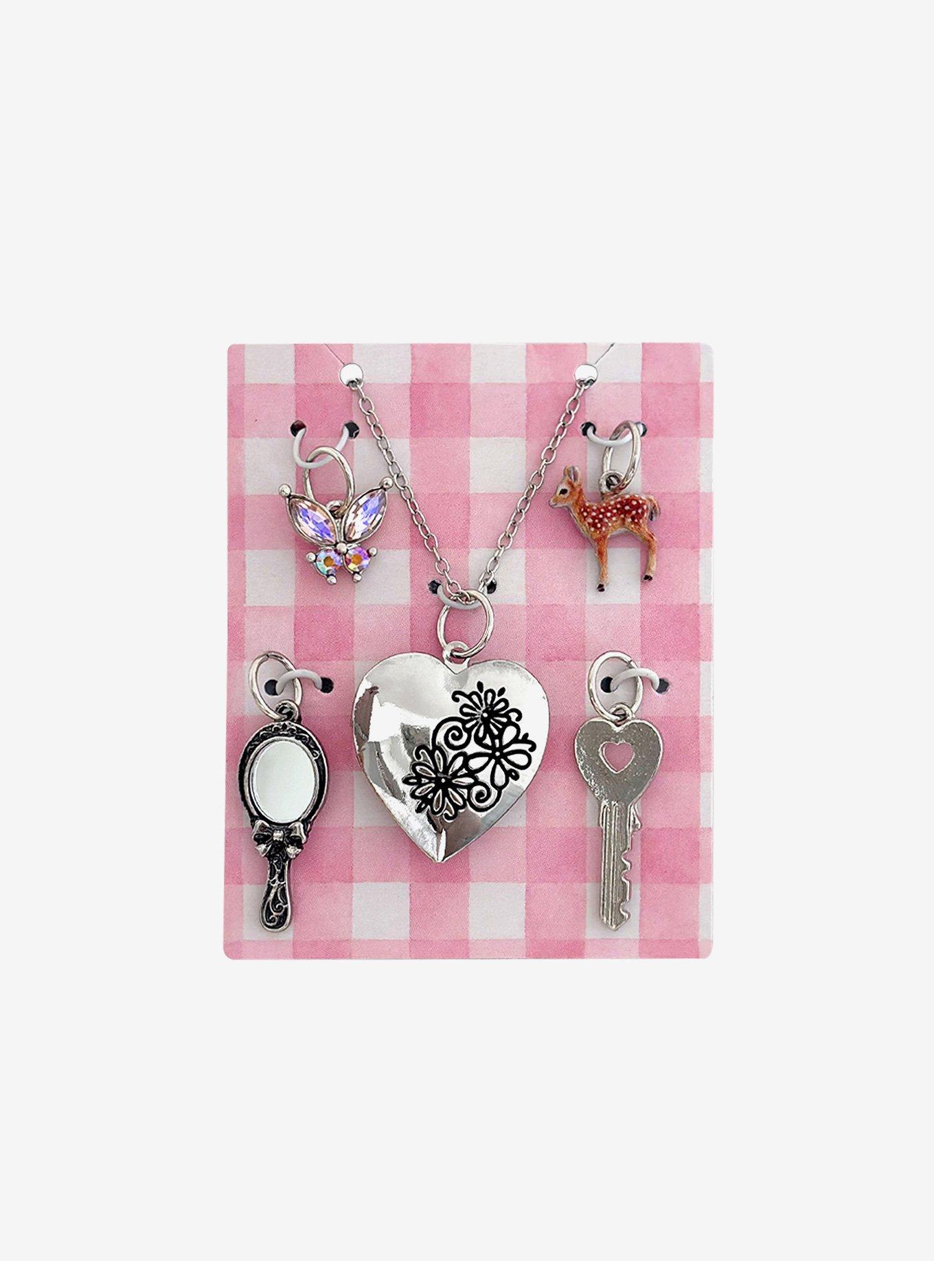Sweet Society Sweet Memento Interchangeable Charm Necklace Set, , alternate - view 3