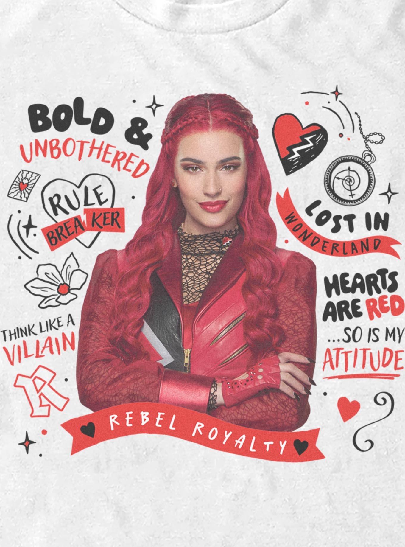 Disney Descendants: Wicked Wonderland Red Rebel Royalty T-Shirt, , hi-res