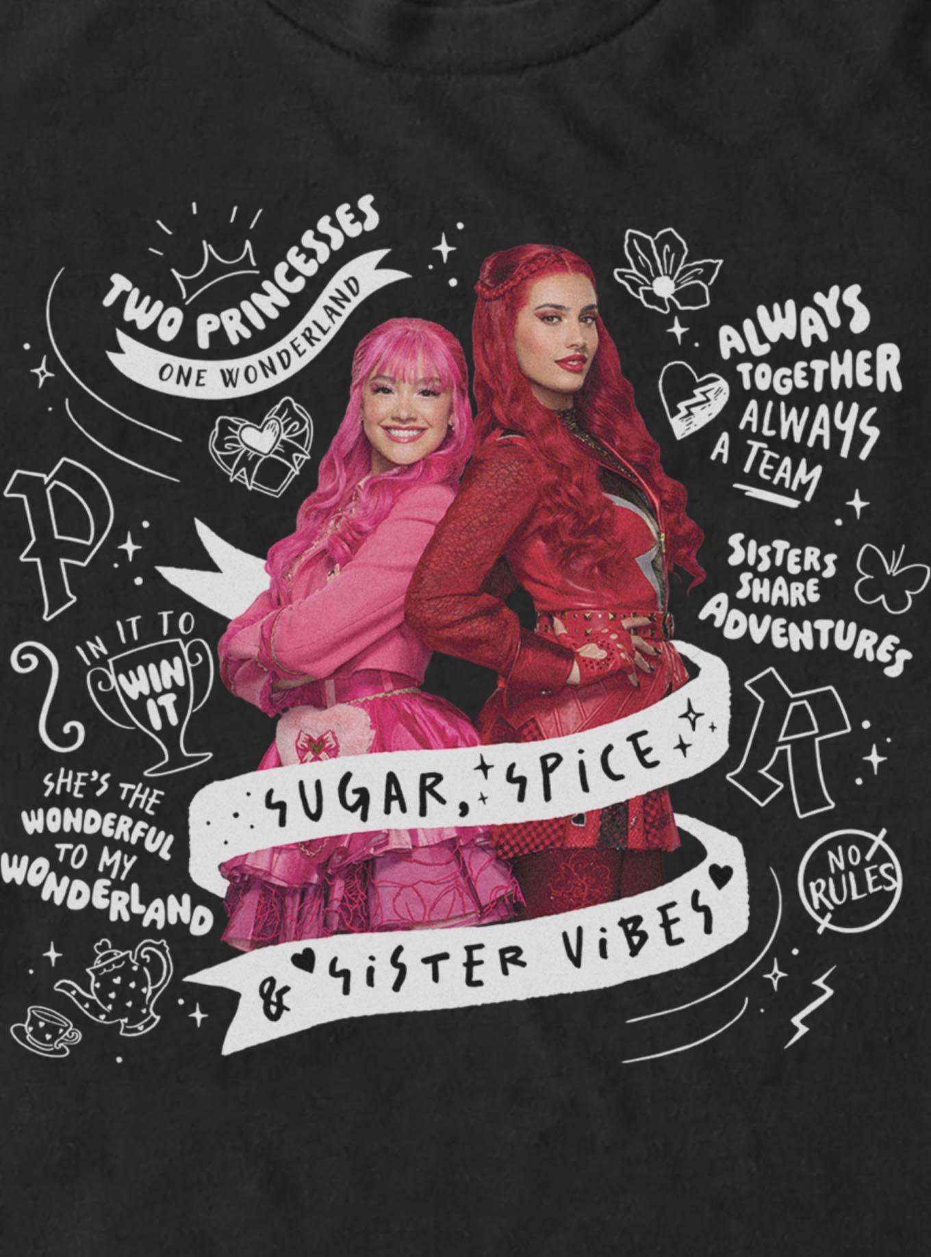 Disney Descendants: Wicked Wonderland Princess Pink & Red T-Shirt, , hi-res