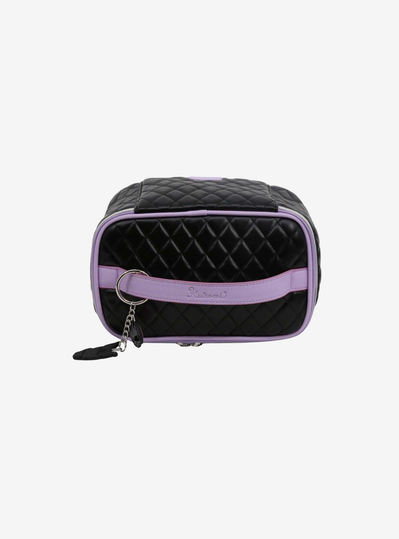 Kuromi Quilted Train Case, , alternate - view 3