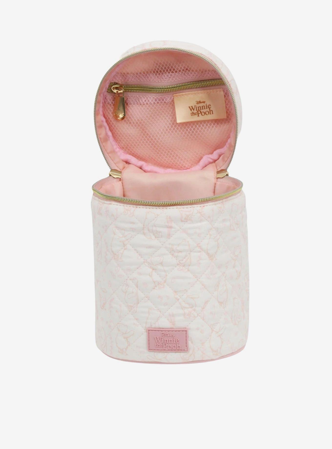 Disney Winnie The Pooh Classic Quilted Round Cosmetic Bag, , hi-res