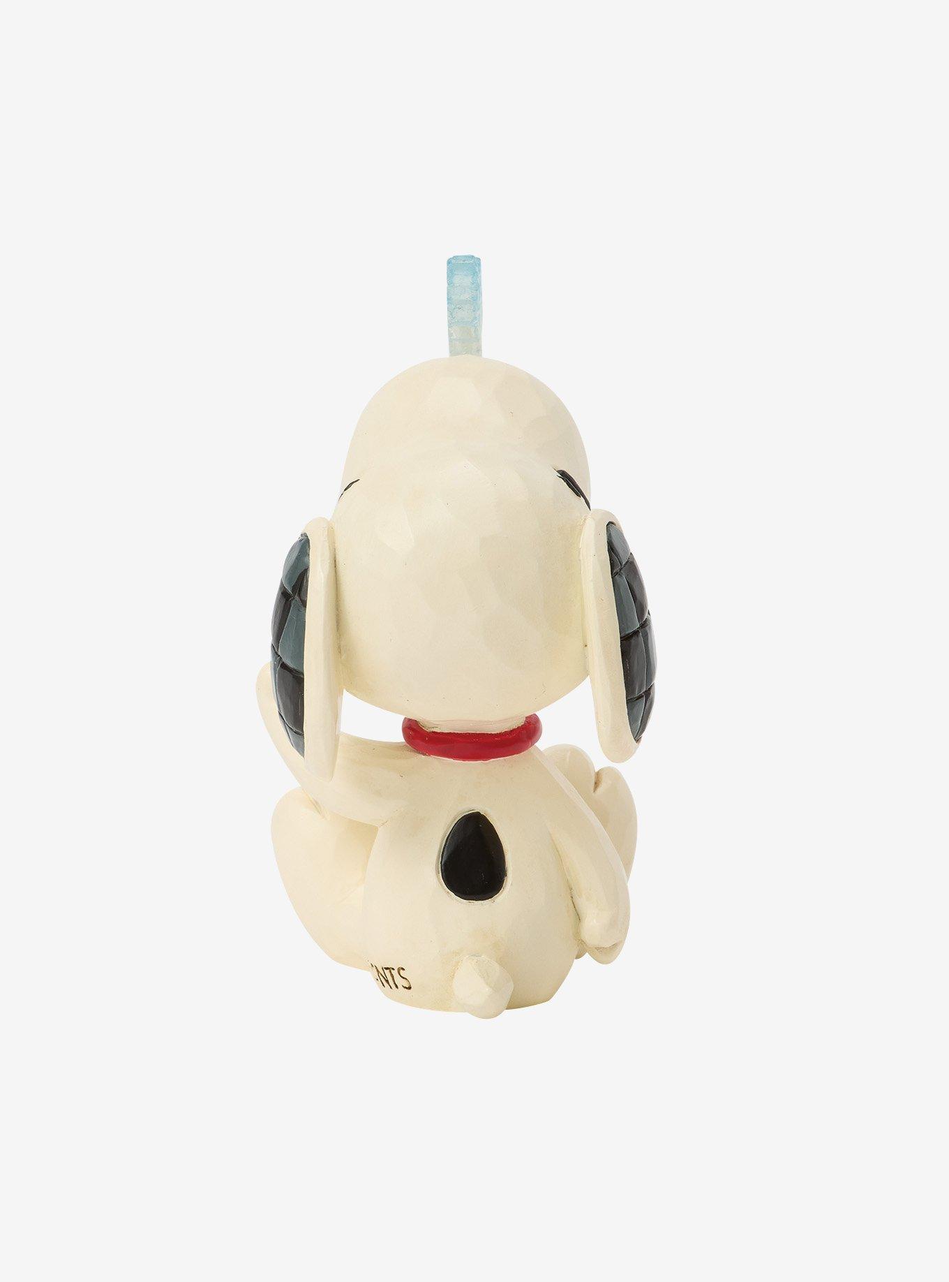 Jim Shore Peanuts Snoopy Snowflake on Nose Mini Figurine, , alternate - view 6