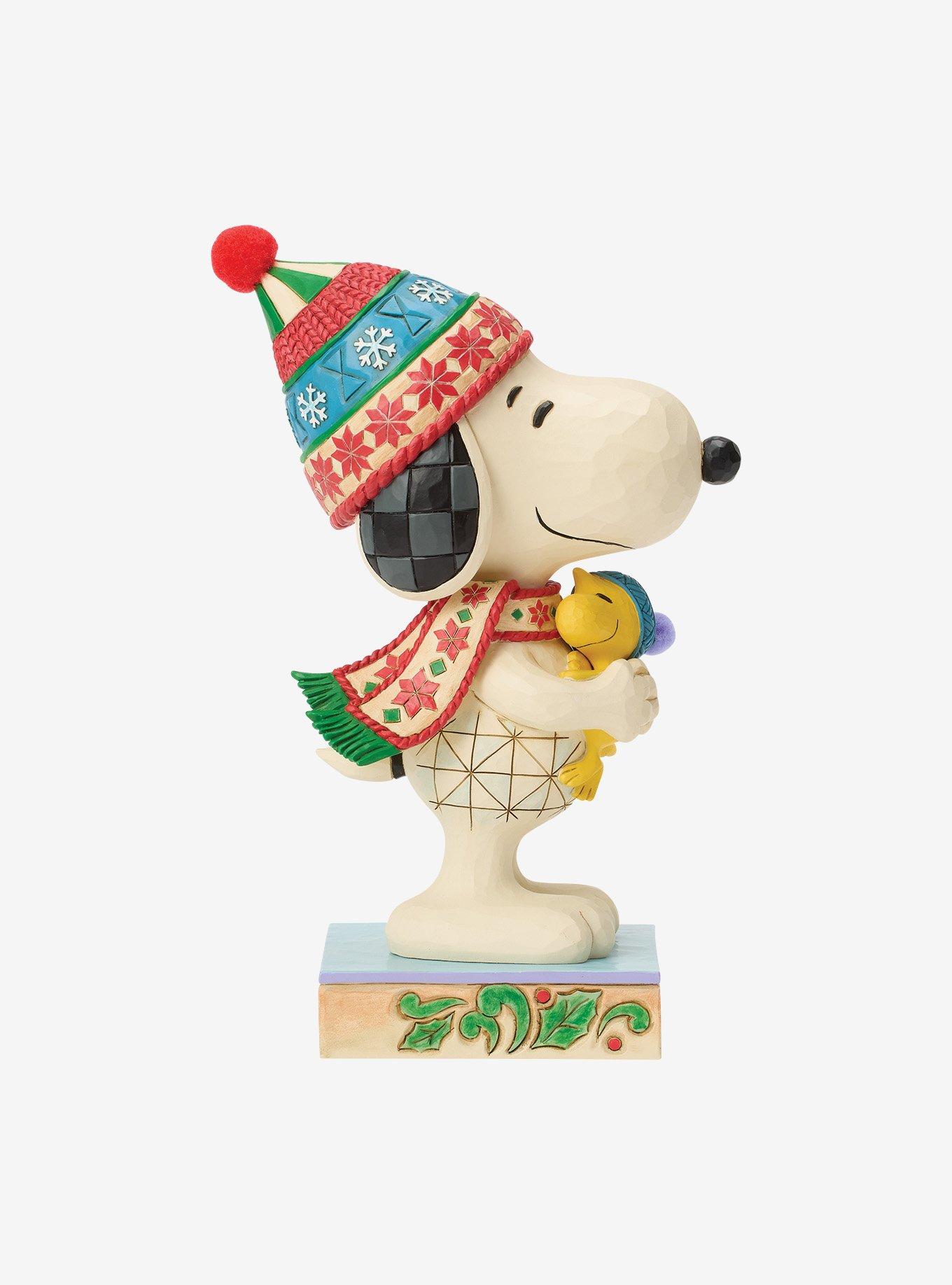 Jim Shore Peanuts Snoopy Hugging Woodstock Figurine, , alternate - view 4