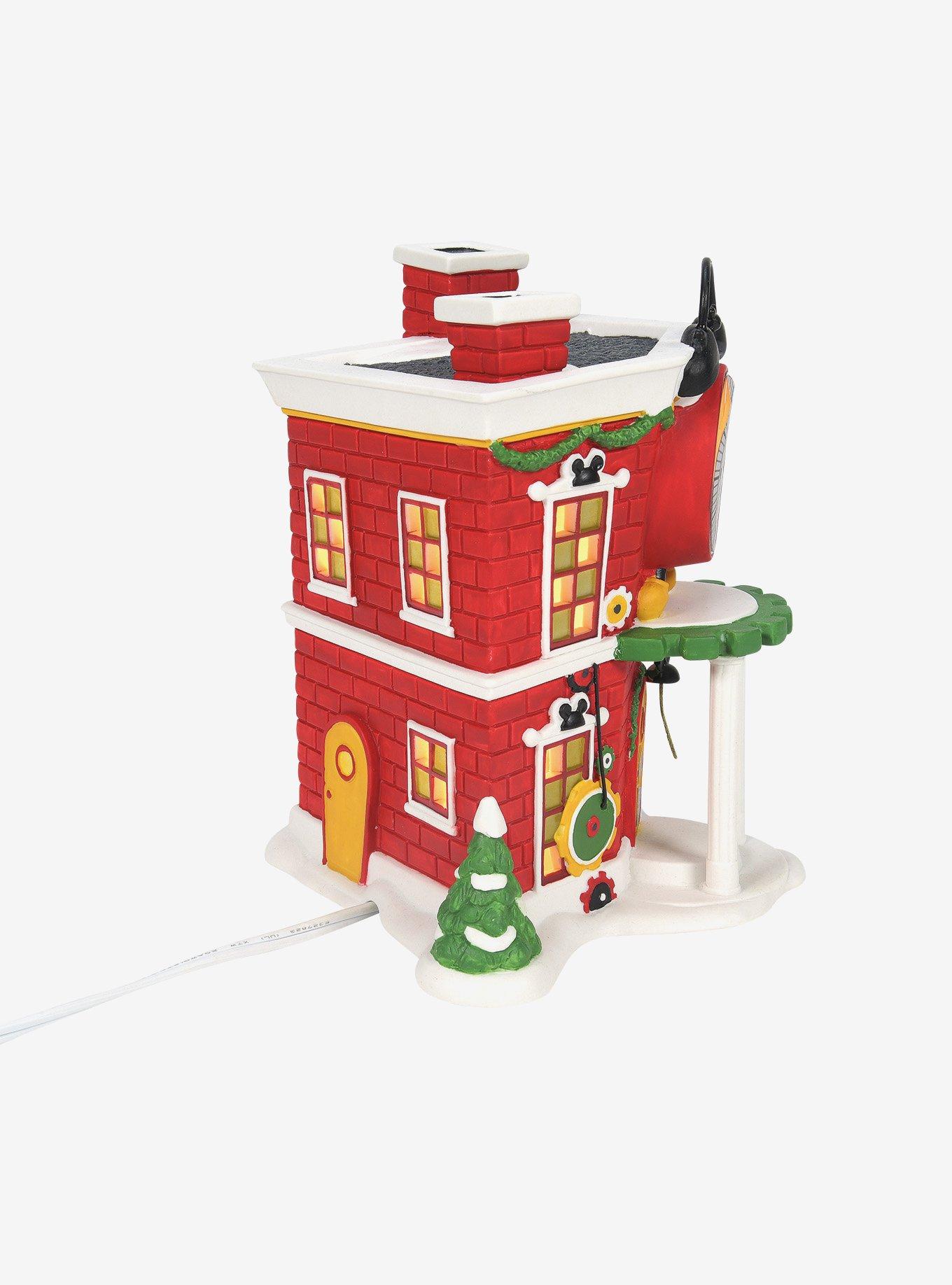 Department 56 Disney Village Mickey's Alarm Clock Shop Figurine, , alternate - view 3