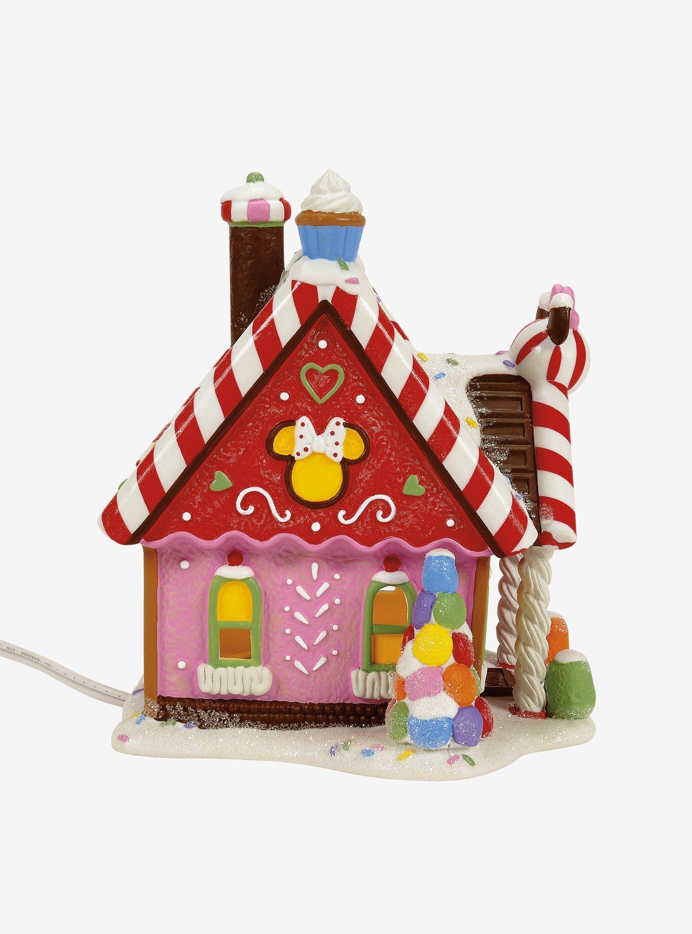 Department 56 Disney Village Minnie's Peppermint Villa Figurine, , alternate - view 4