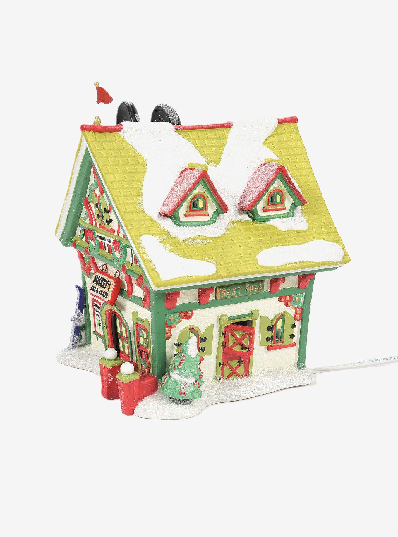 Department 56 Disney Village Mickey's Ski And Skate Figurine, , alternate - view 4