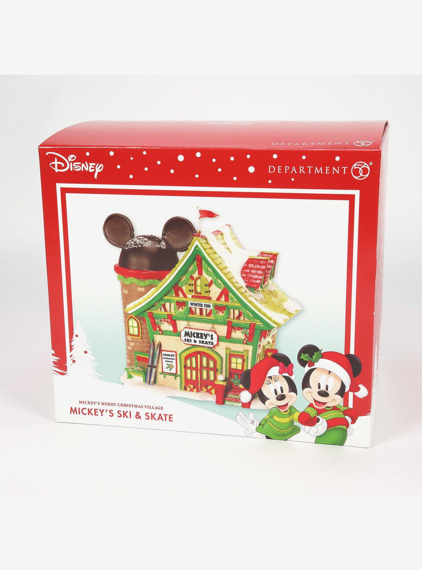 Department 56 Disney Village Mickey's Ski And Skate Figurine, , alternate - view 5
