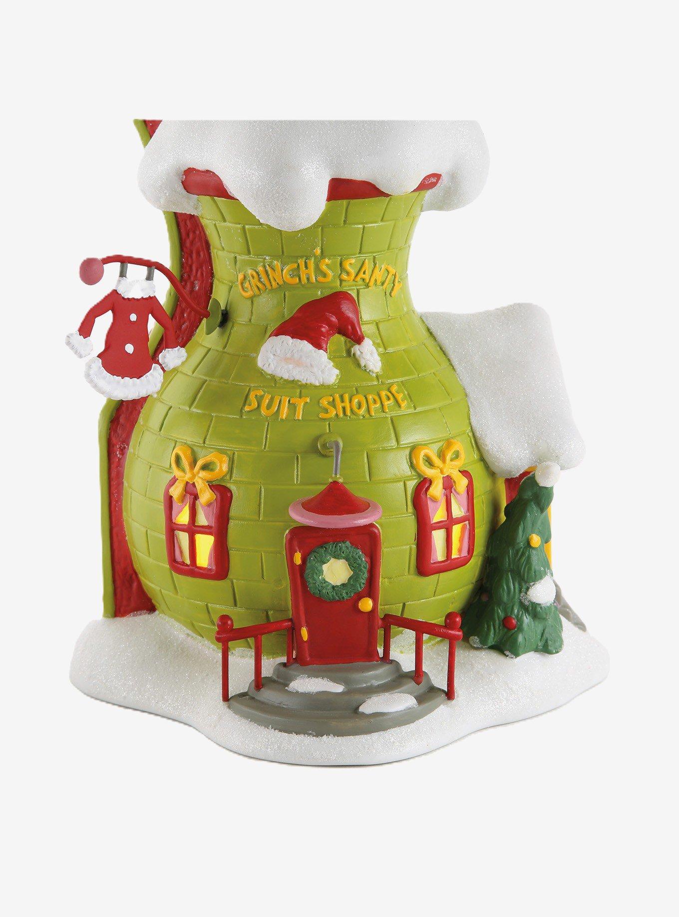 Department 56 Grinch Village Grinch's Santy Suit Shoppe Figurine, , alternate - view 6