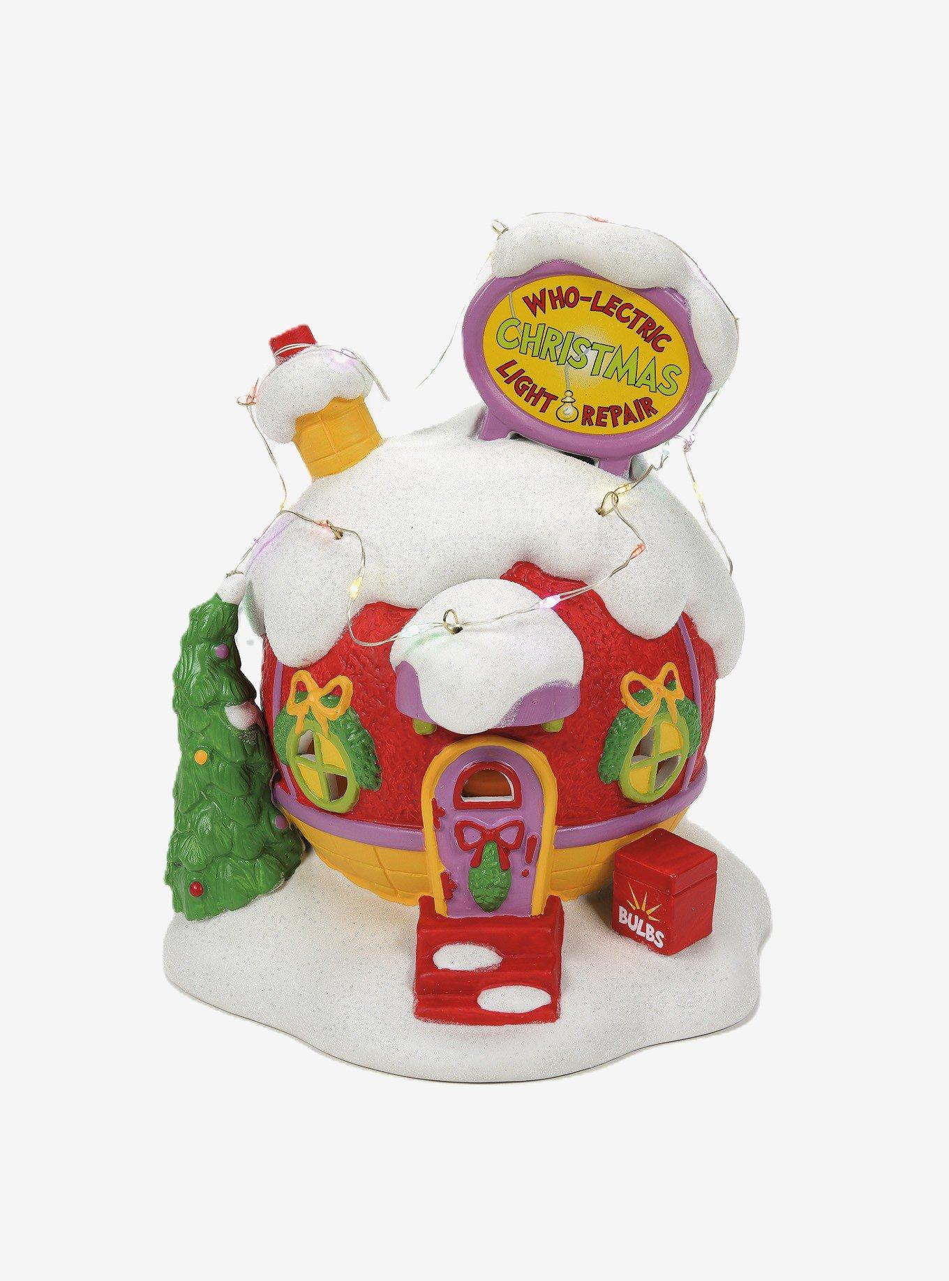 Department 56 Grinch Village Who-Lectric Xmas Light Repair Figurine, , alternate - view 3