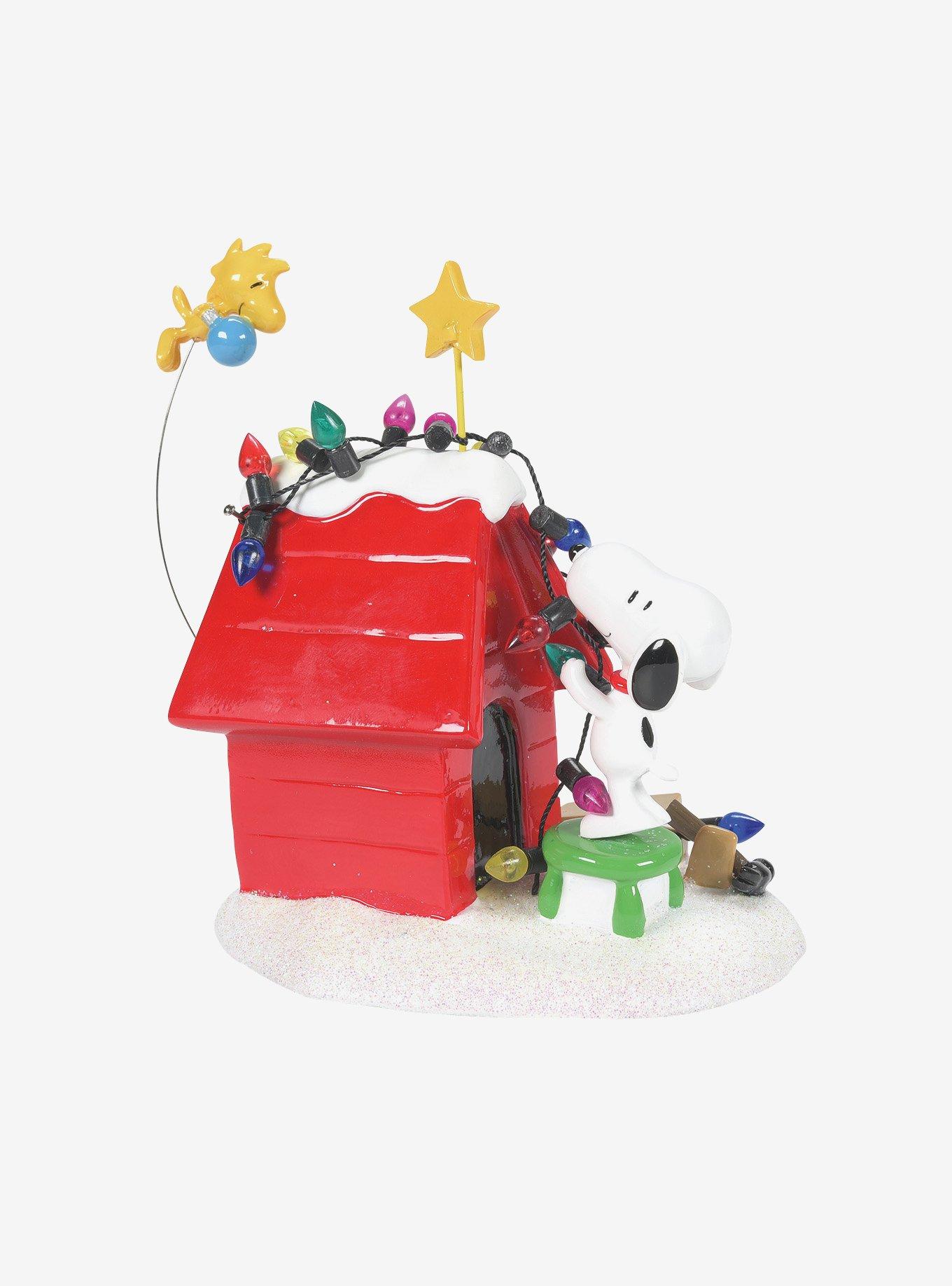 Department 56 Peanuts Village Getting Ready for Christmas Figurine, , alternate - view 3