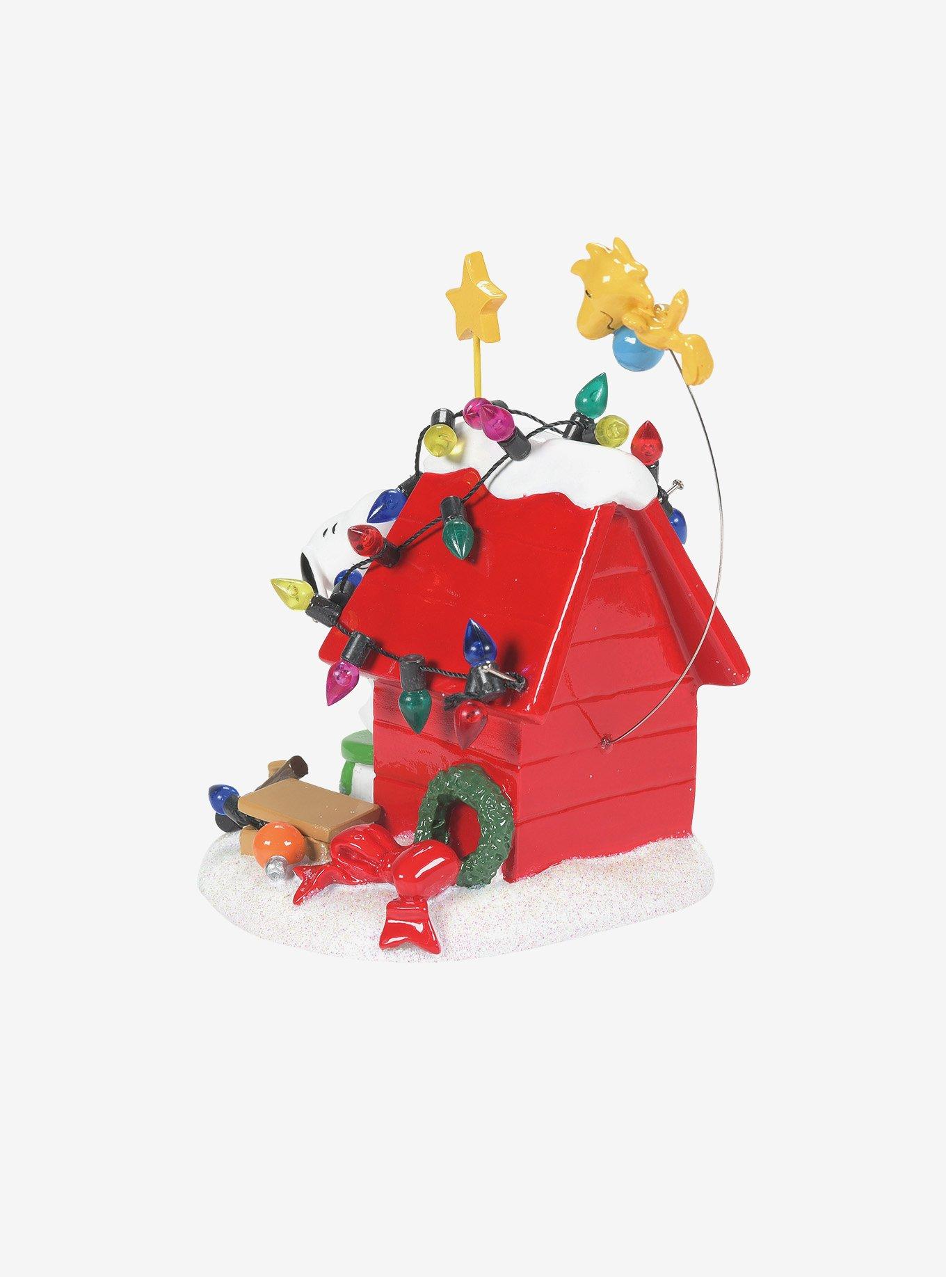 Department 56 Peanuts Village Getting Ready for Christmas Figurine, , alternate - view 4
