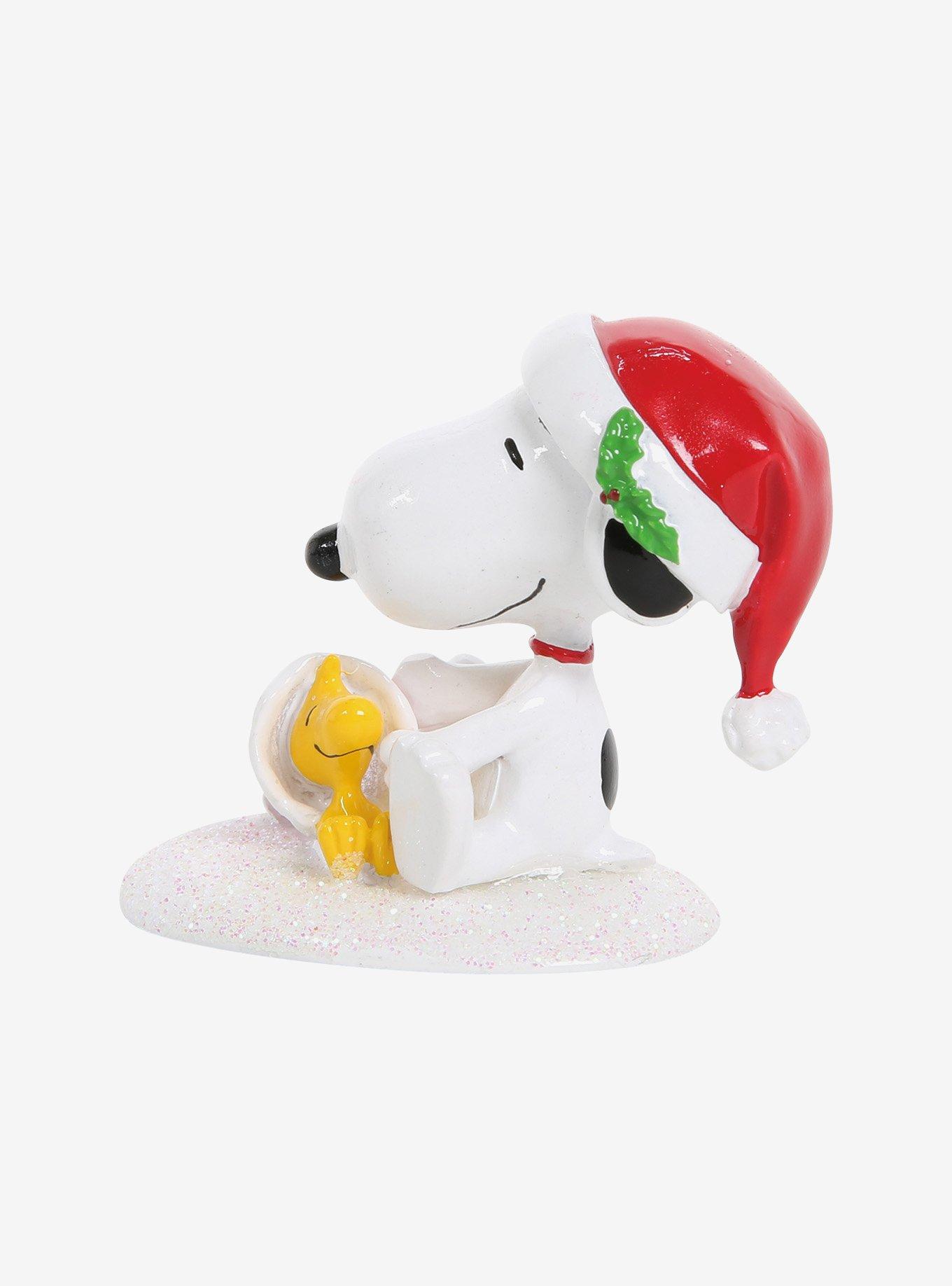 Department 56 Peanuts Village Happy Holiday's Snoopy & Woodstock Figurine, , hi-res