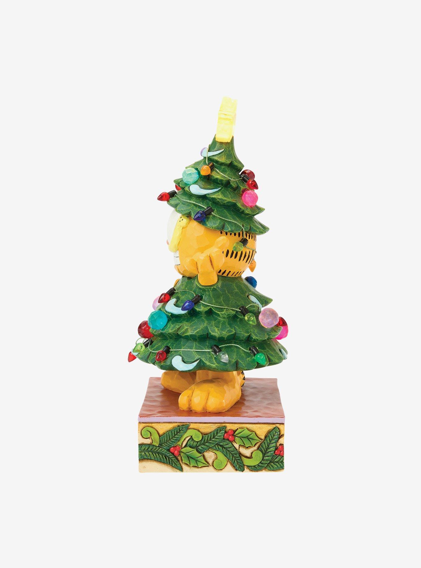 Jim Shore Garfield Garfield LED Dressed Christmas Figurine, , alternate - view 3