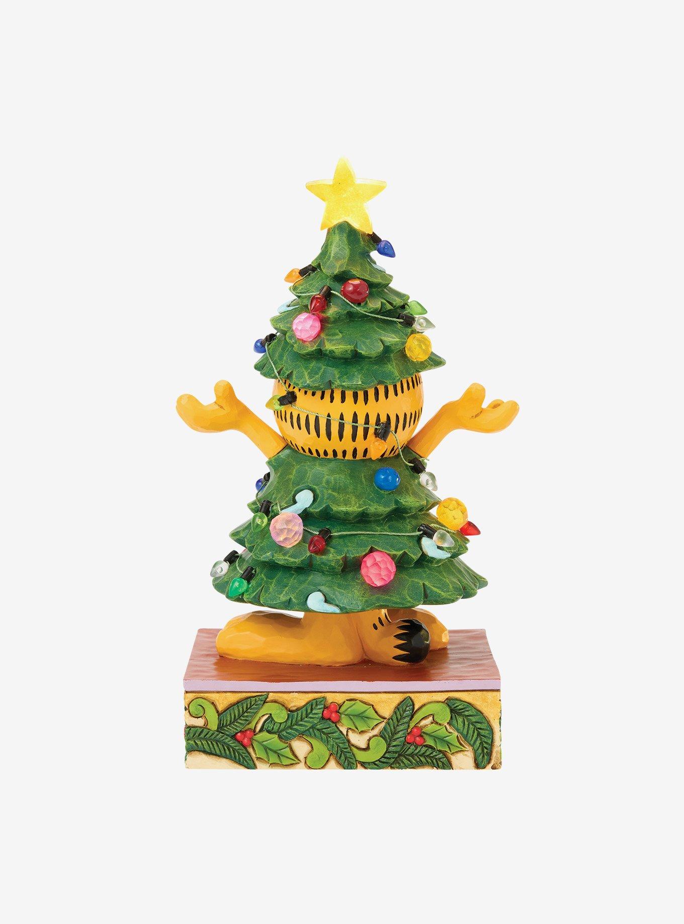 Jim Shore Garfield Garfield LED Dressed Christmas Figurine, , alternate - view 4